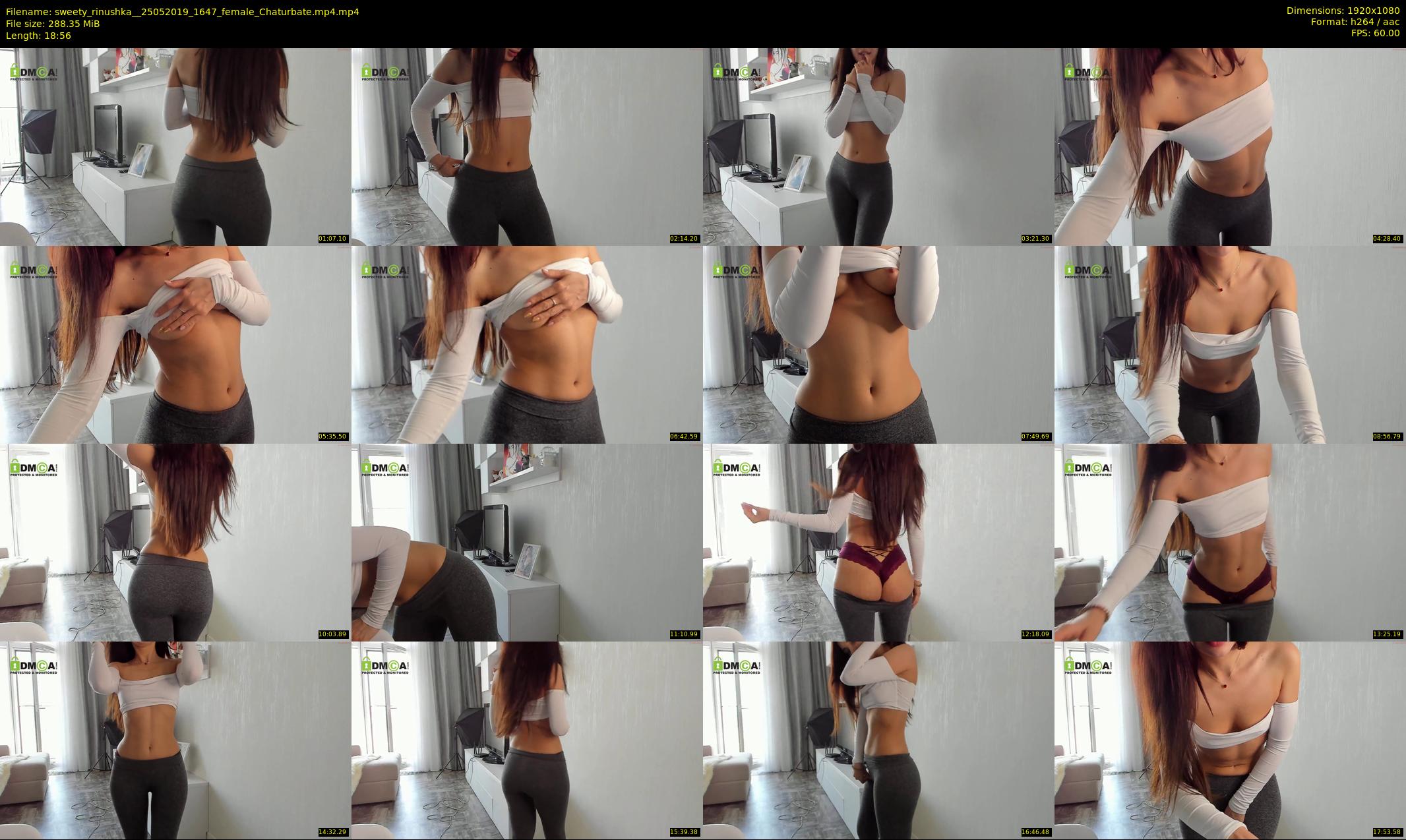 sweety_rinushka_ — 19 minute Chaturbate female cam show recording, 1080p, May 25, 2019