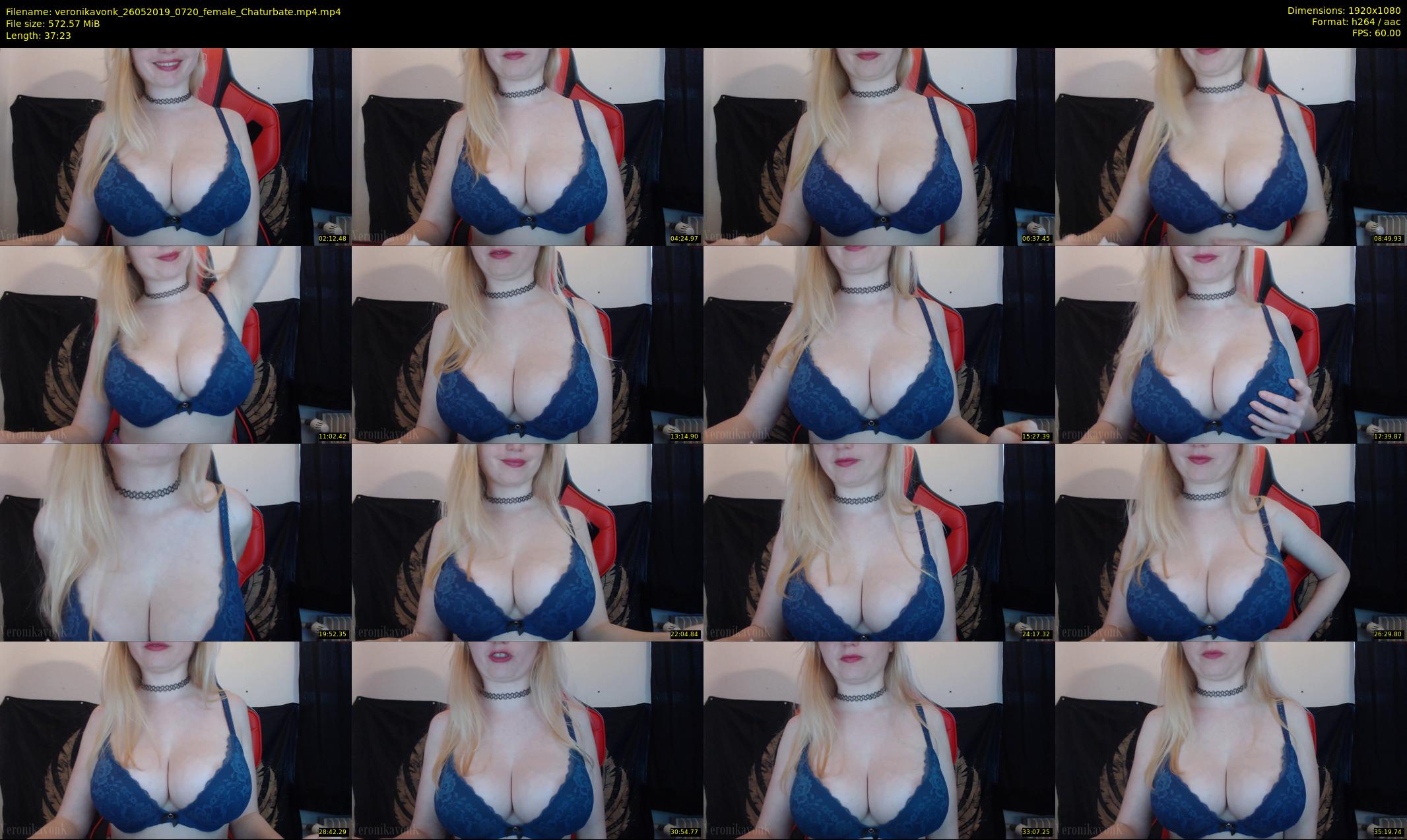 veronikavonk — 38 minute Chaturbate female cam show recording, 1080p, May 26, 2019