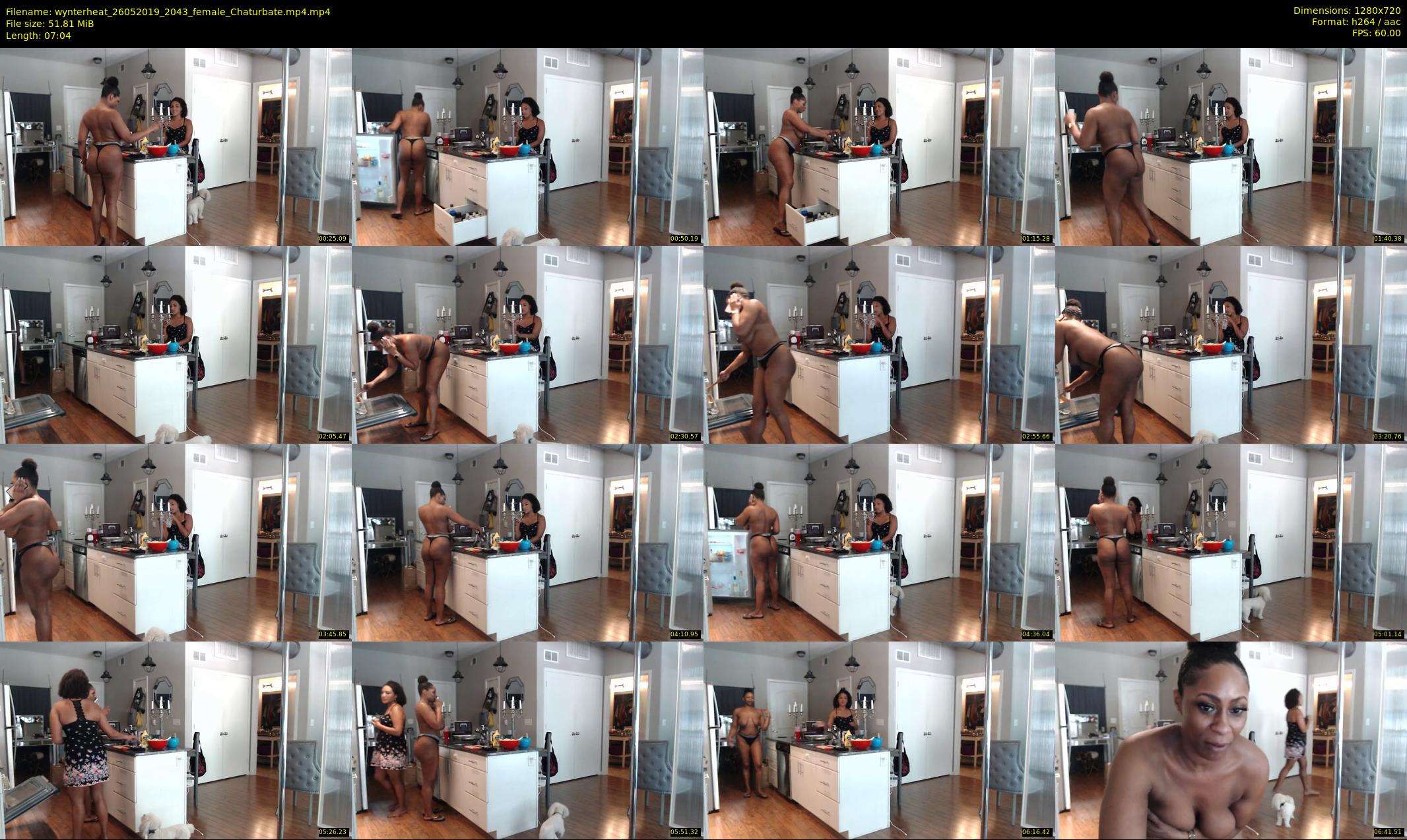 wynterheat — 8 minute Chaturbate female cam show recording, 720p, May 26, 2019