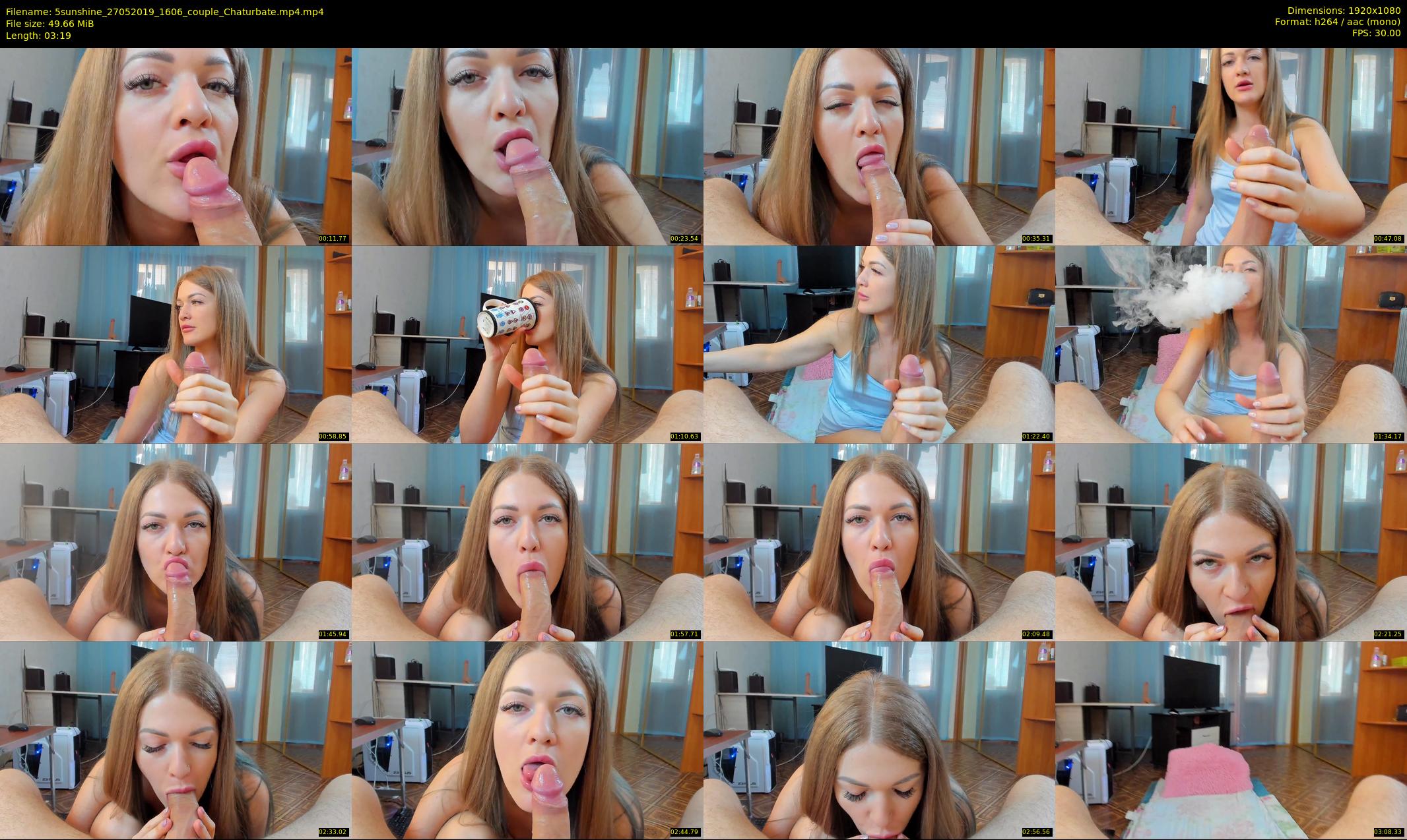 5sunshine — 4 minute Chaturbate couple cam show recording, 1080p, May 27, 2019