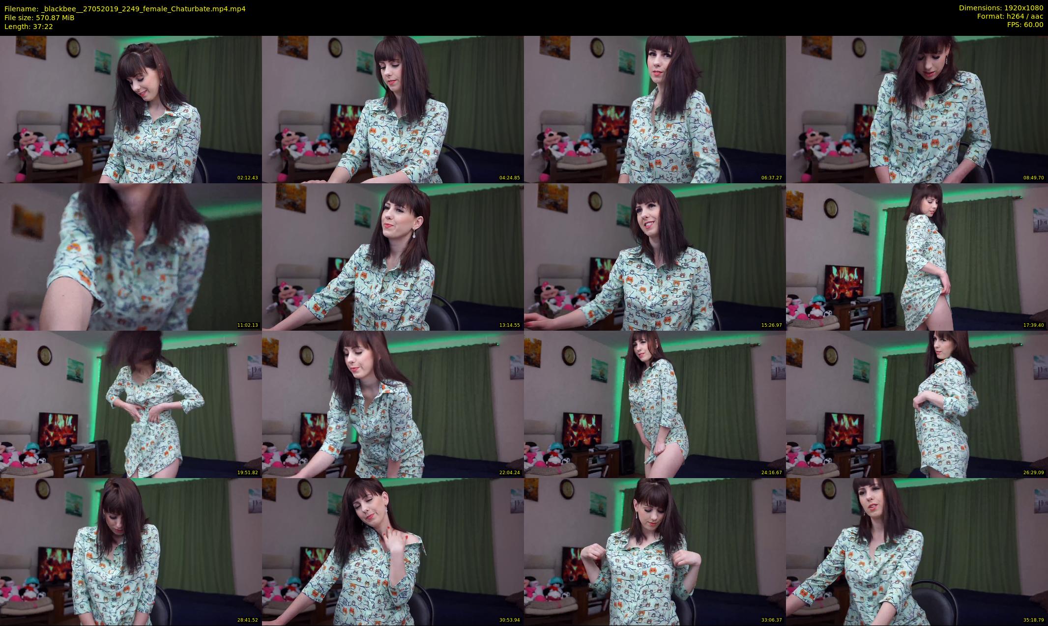 _blackbee_ — 38 minute Chaturbate female cam show recording, 1080p, May 27, 2019