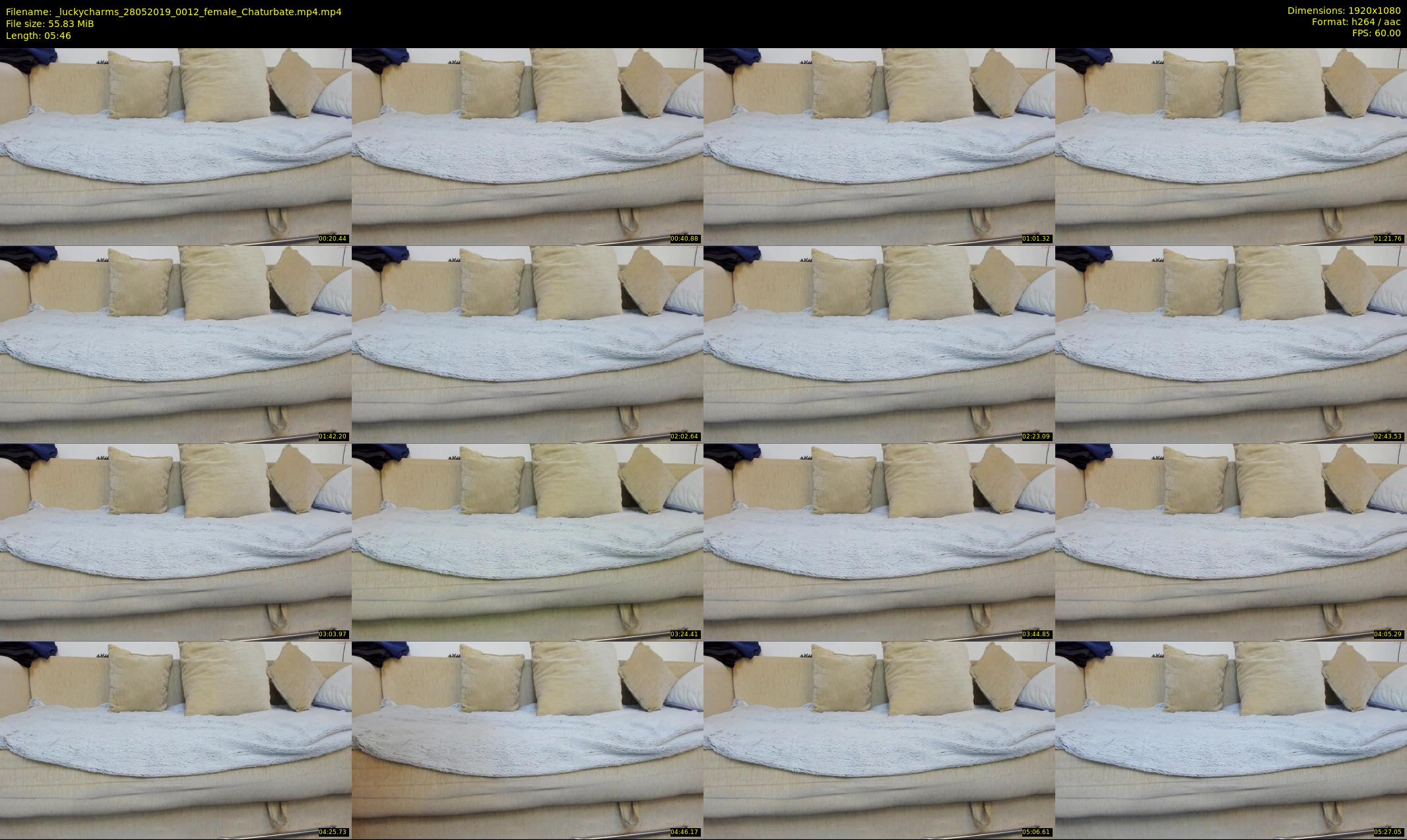 _luckycharms — 6 minute Chaturbate female cam show recording, 1080p, May 28, 2019