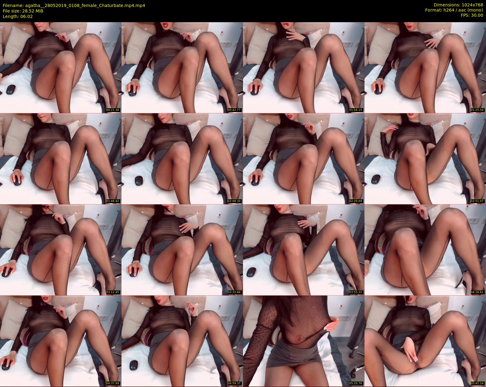 agatha_ — 7 minute Chaturbate female cam show recording, 720p, May 28, 2019
