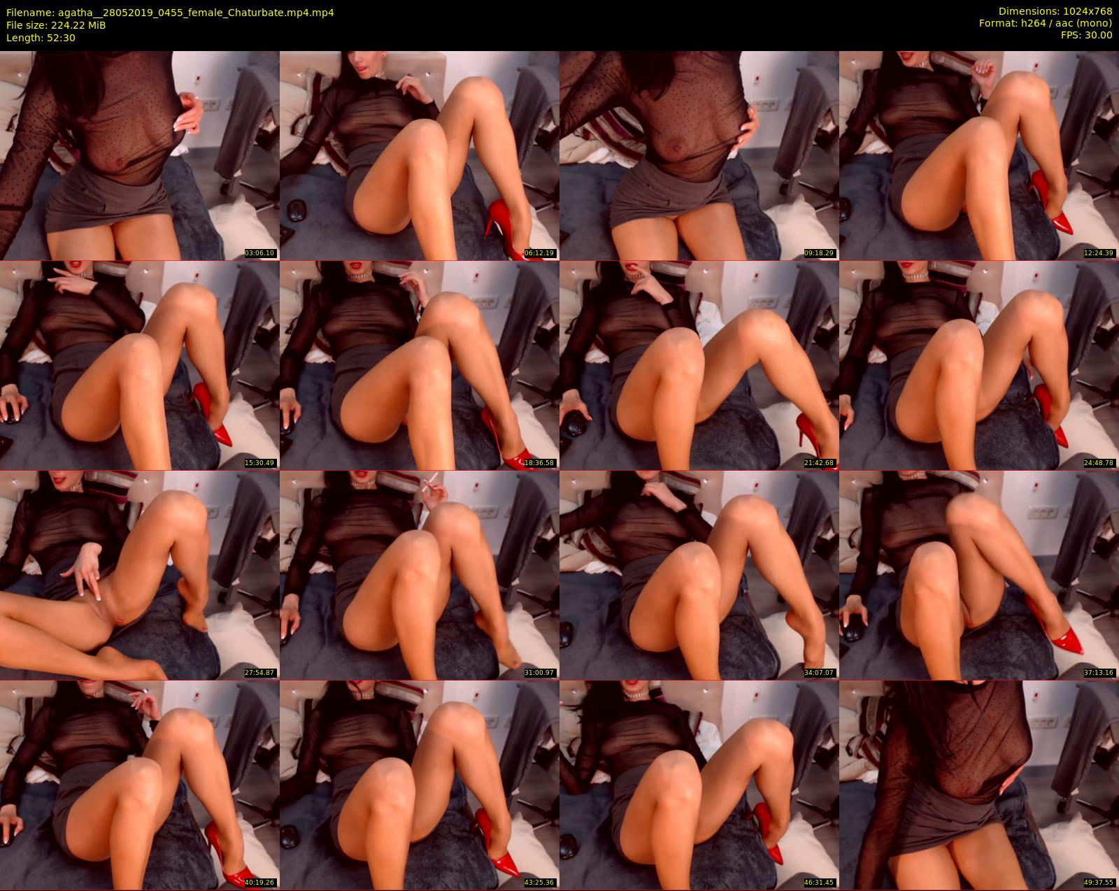 agatha_ — 53 minute Chaturbate female cam show recording, 720p, May 28, 2019