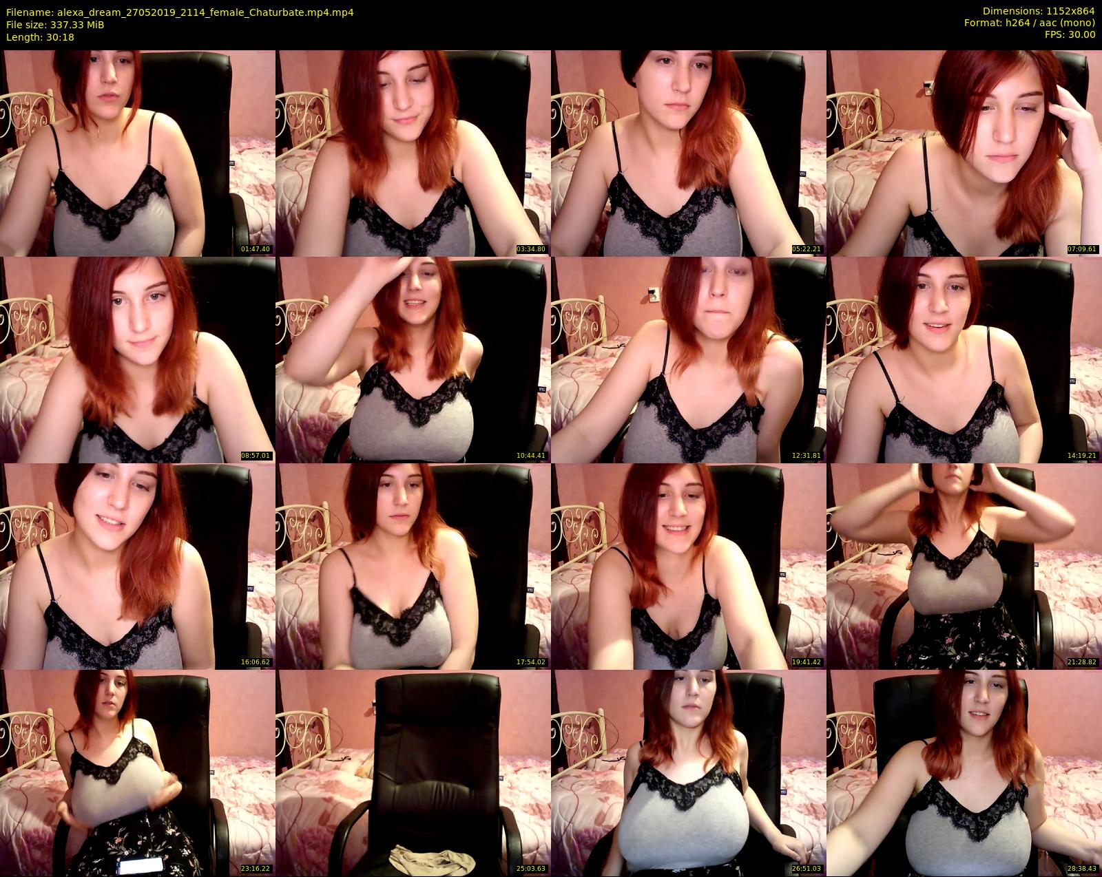 alexa_dream — 31 minute Chaturbate female cam show recording, 720p, May 27, 2019