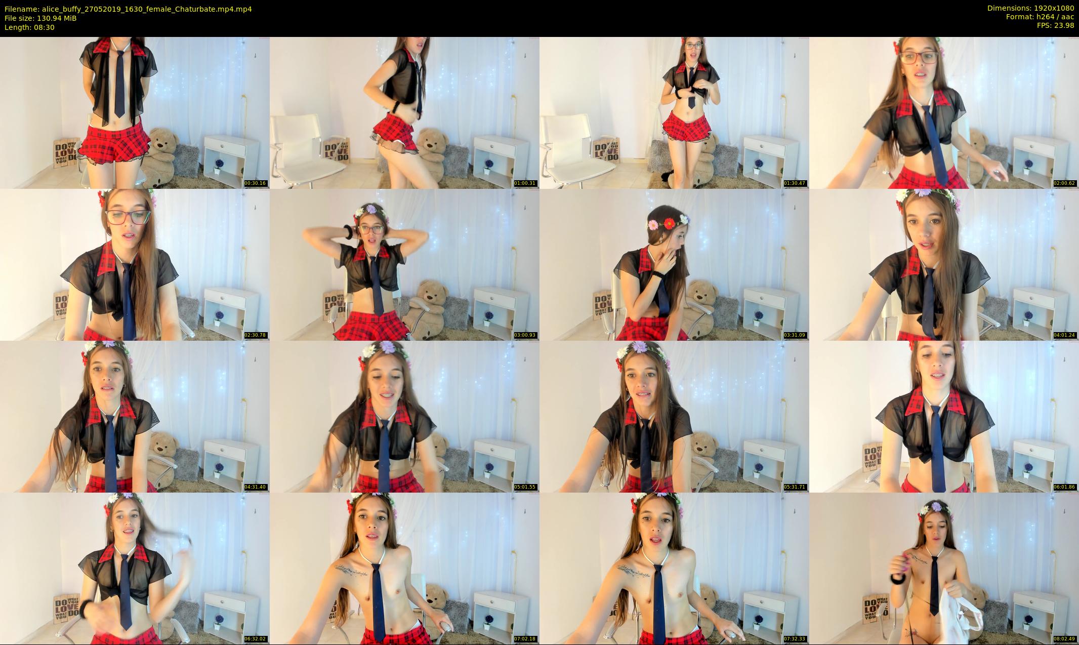 alice_buffy — 9 minute Chaturbate female cam show recording, 1080p, May 27, 2019