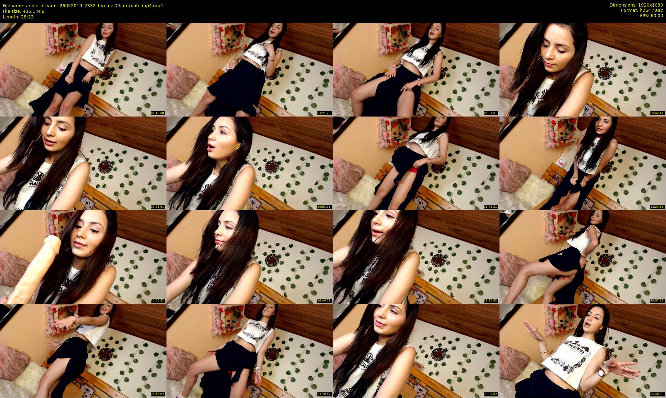 annie_dreams — 29 minute Chaturbate female cam show recording, 1080p, May 26, 2019