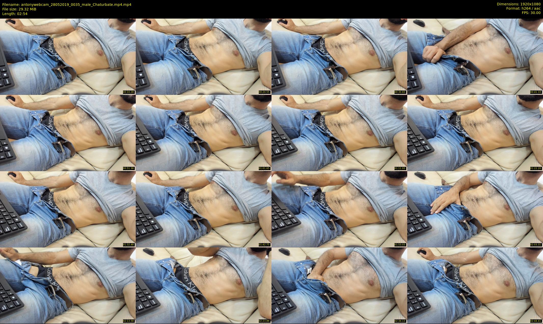 antonywebcam — 3 minute Chaturbate male cam show recording, 1080p, May 28, 2019