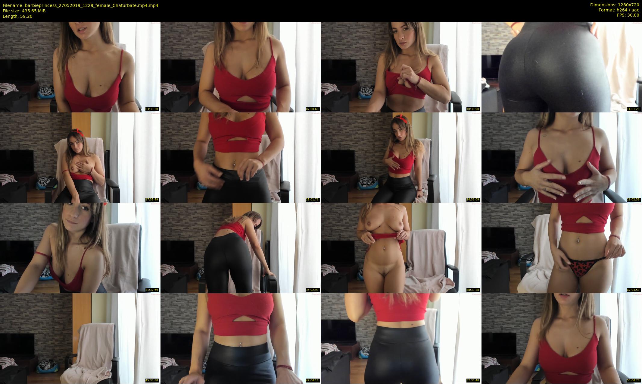 barbieprincess — 60 minute Chaturbate female cam show recording, 720p, May 27, 2019