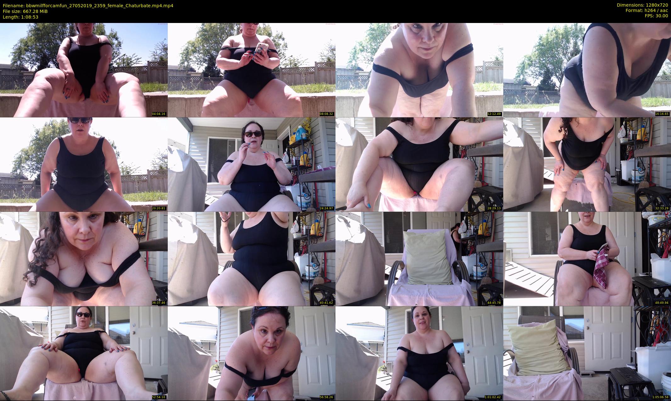 bbwmilfforcamfun — 69 minute Chaturbate female cam show recording, 720p, May 27, 2019