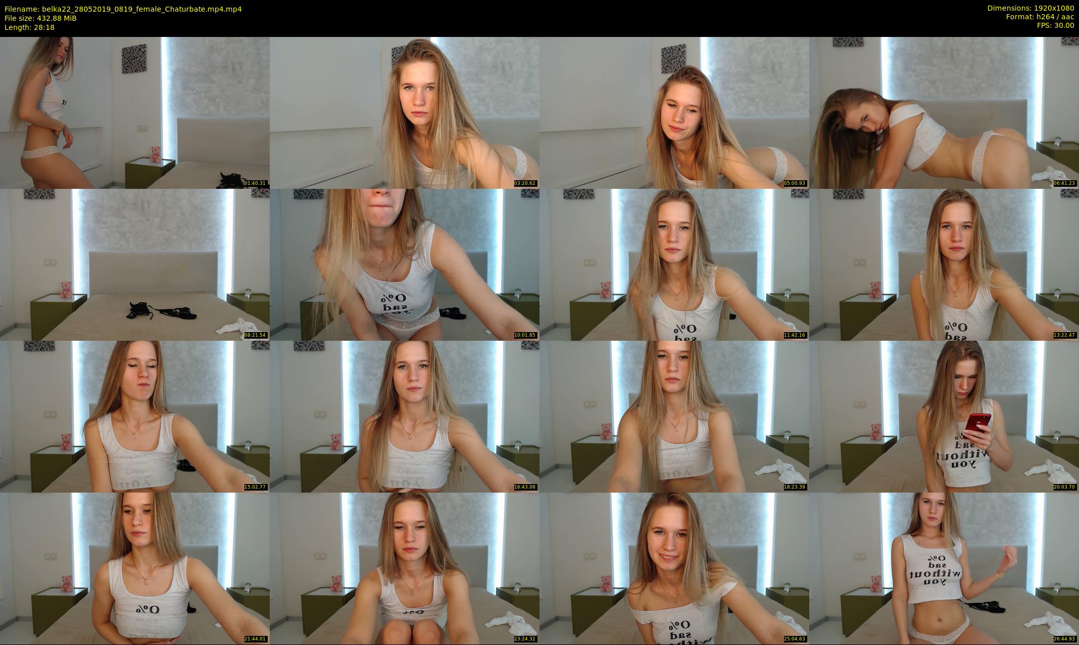 belka22 — 29 minute Chaturbate female cam show recording, 1080p, May 28, 2019