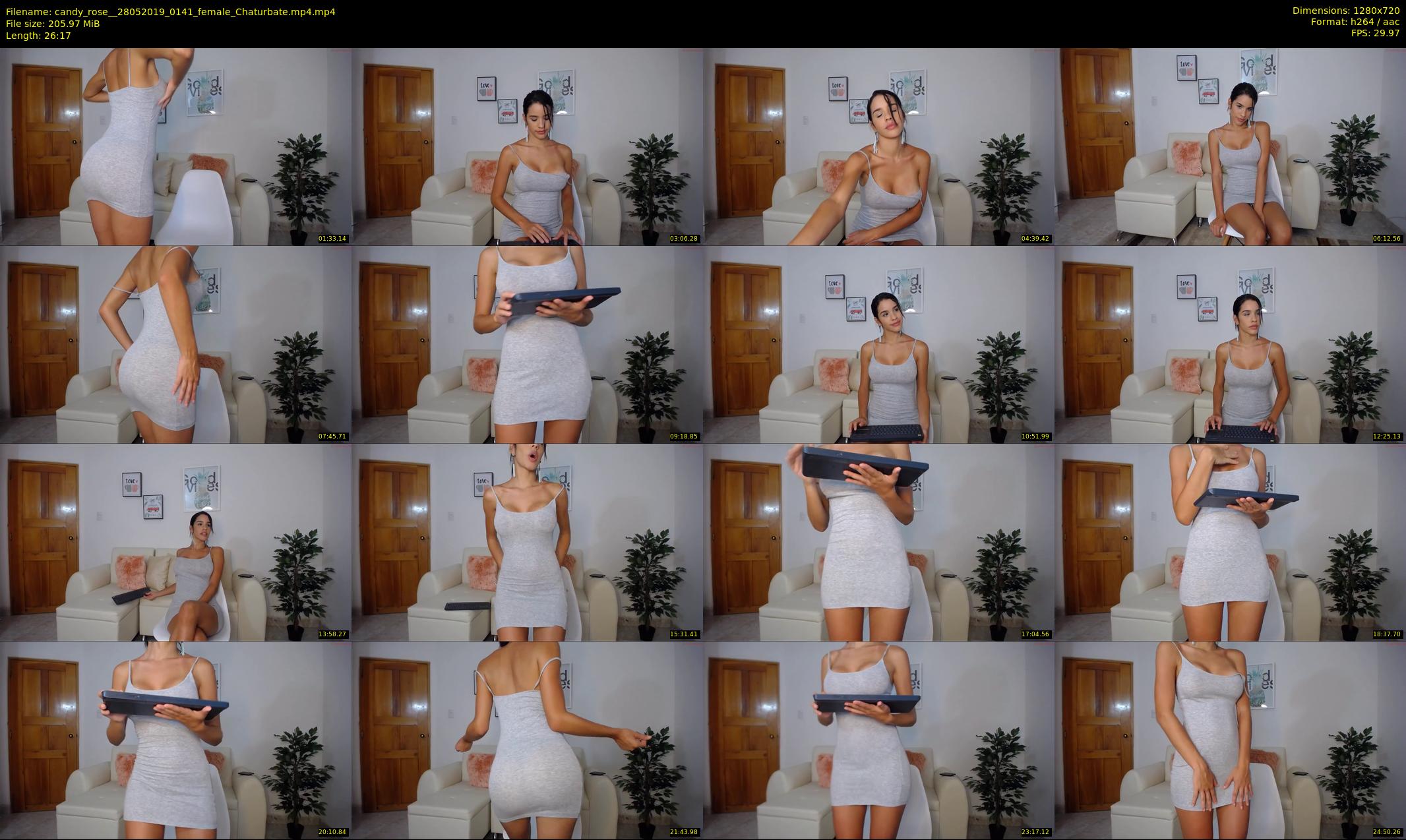 candy_rose_ — 27 minute Chaturbate female cam show recording, 720p, May 28, 2019