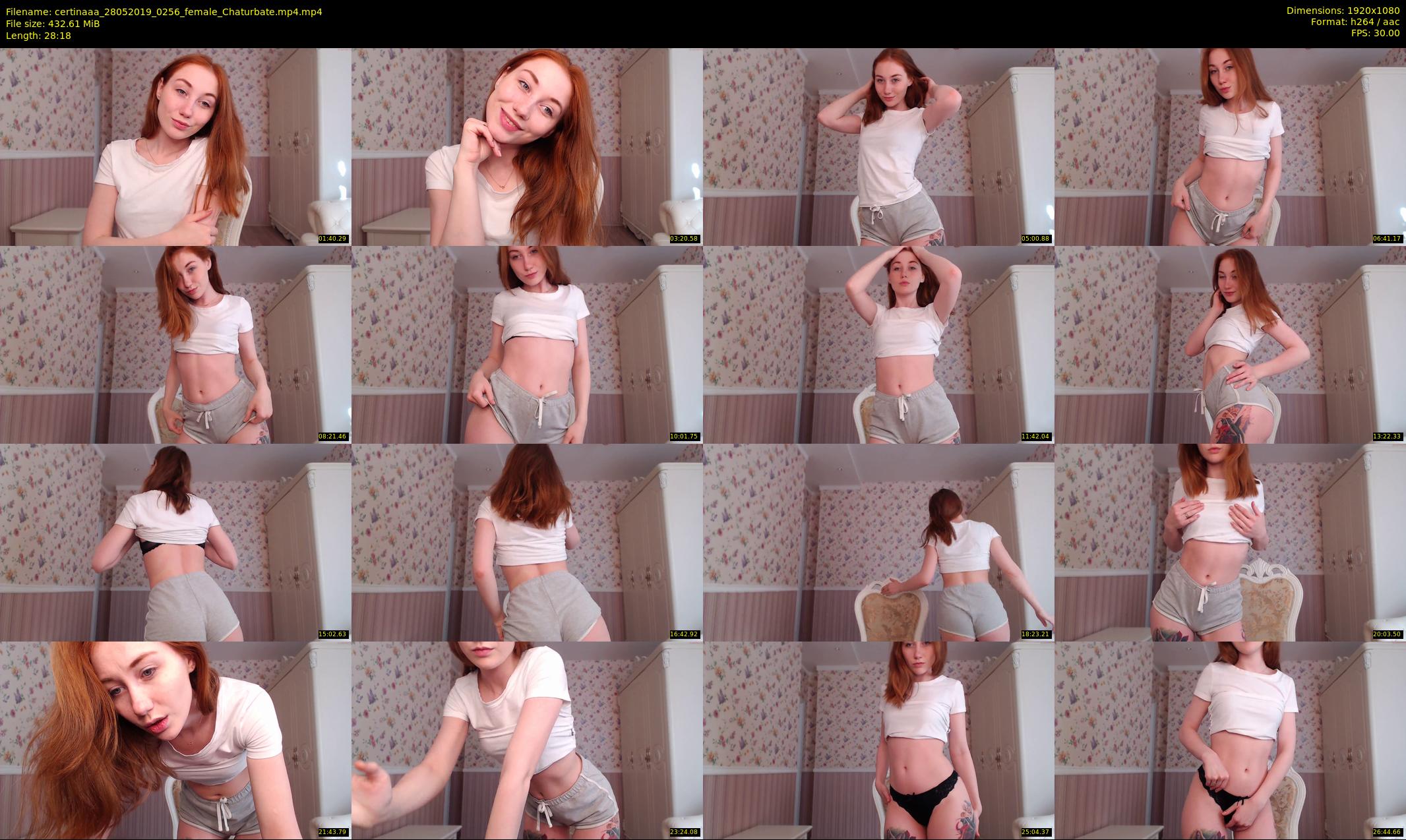 certinaaa — 29 minute Chaturbate female cam show recording, 1080p, May 28, 2019