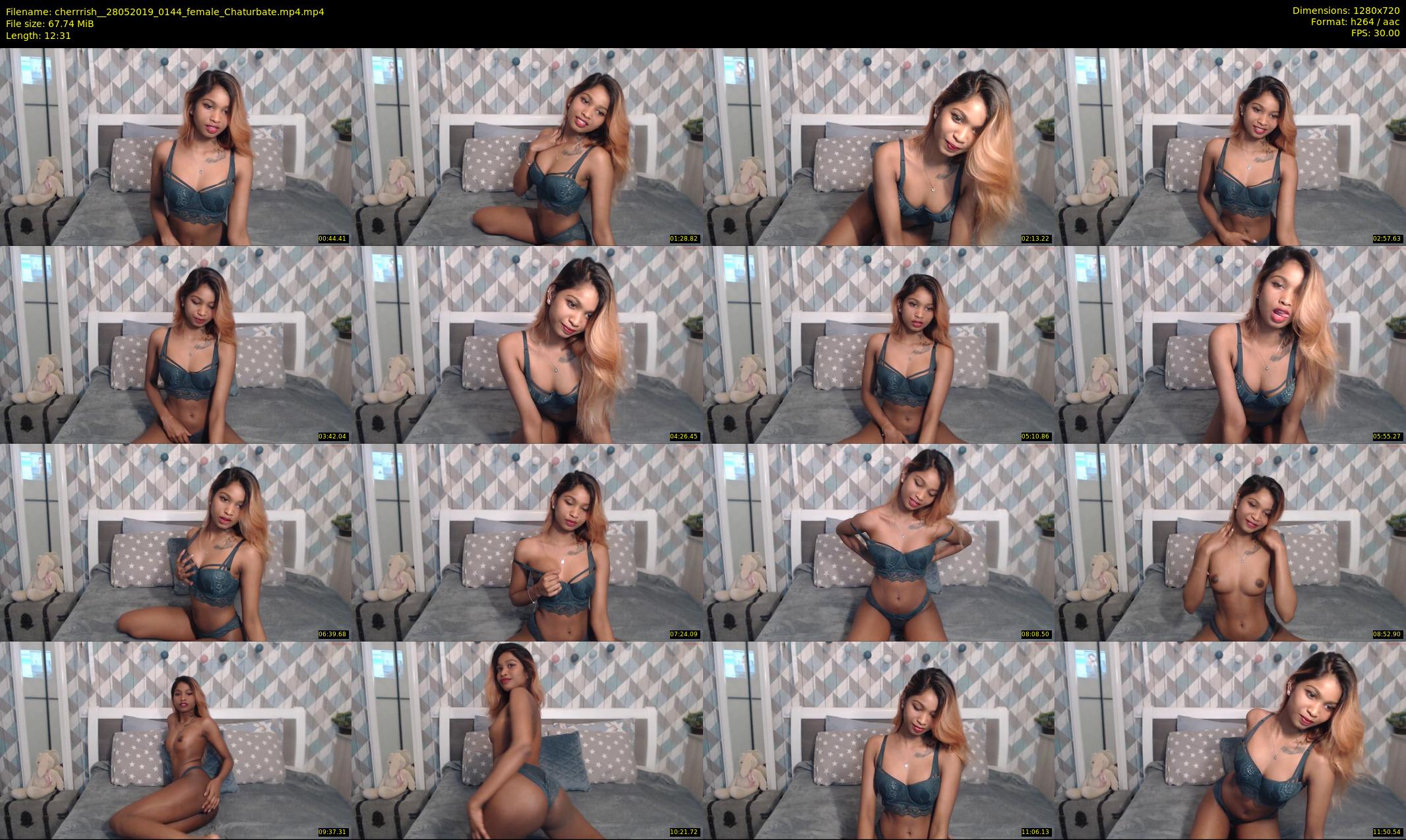 cherrrish_ — 13 minute Chaturbate female cam show recording, 720p, May 28, 2019