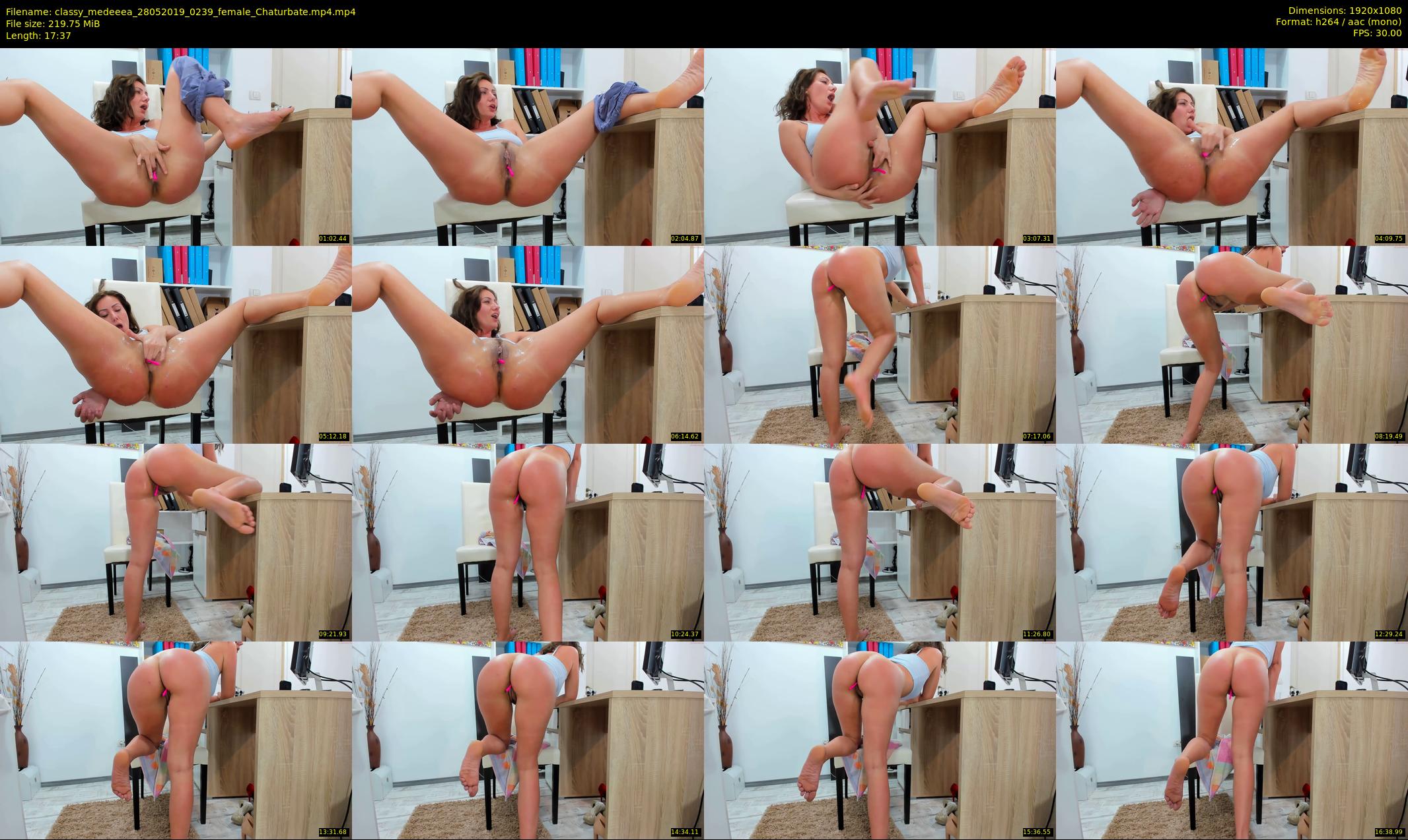 classy_medeeea — 18 minute Chaturbate female cam show recording, 1080p, May 28, 2019