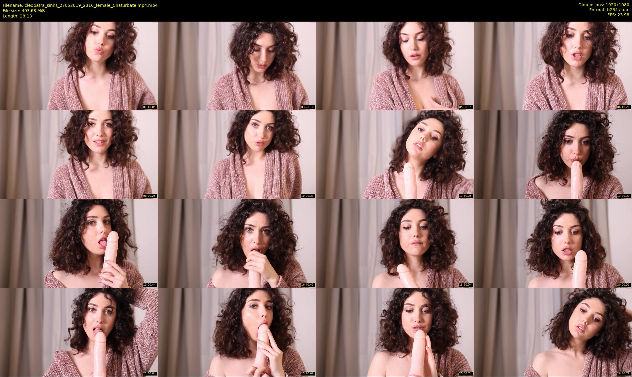 cleopatra_sinns — 29 minute Chaturbate female cam show recording, 1080p, May 27, 2019