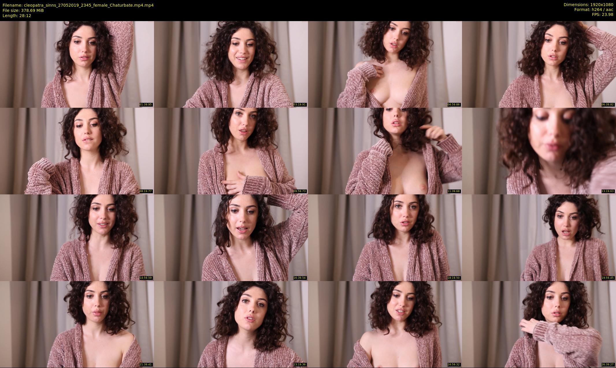 cleopatra_sinns — 29 minute Chaturbate female cam show recording, 1080p, May 27, 2019