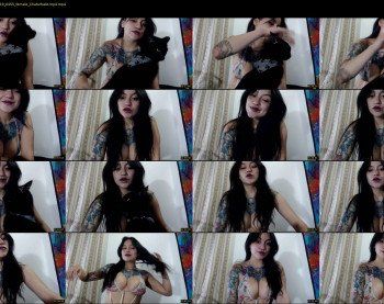 darknes_lilith18 — 4 minute Chaturbate female cam show recording, 480p, May 28, 2019