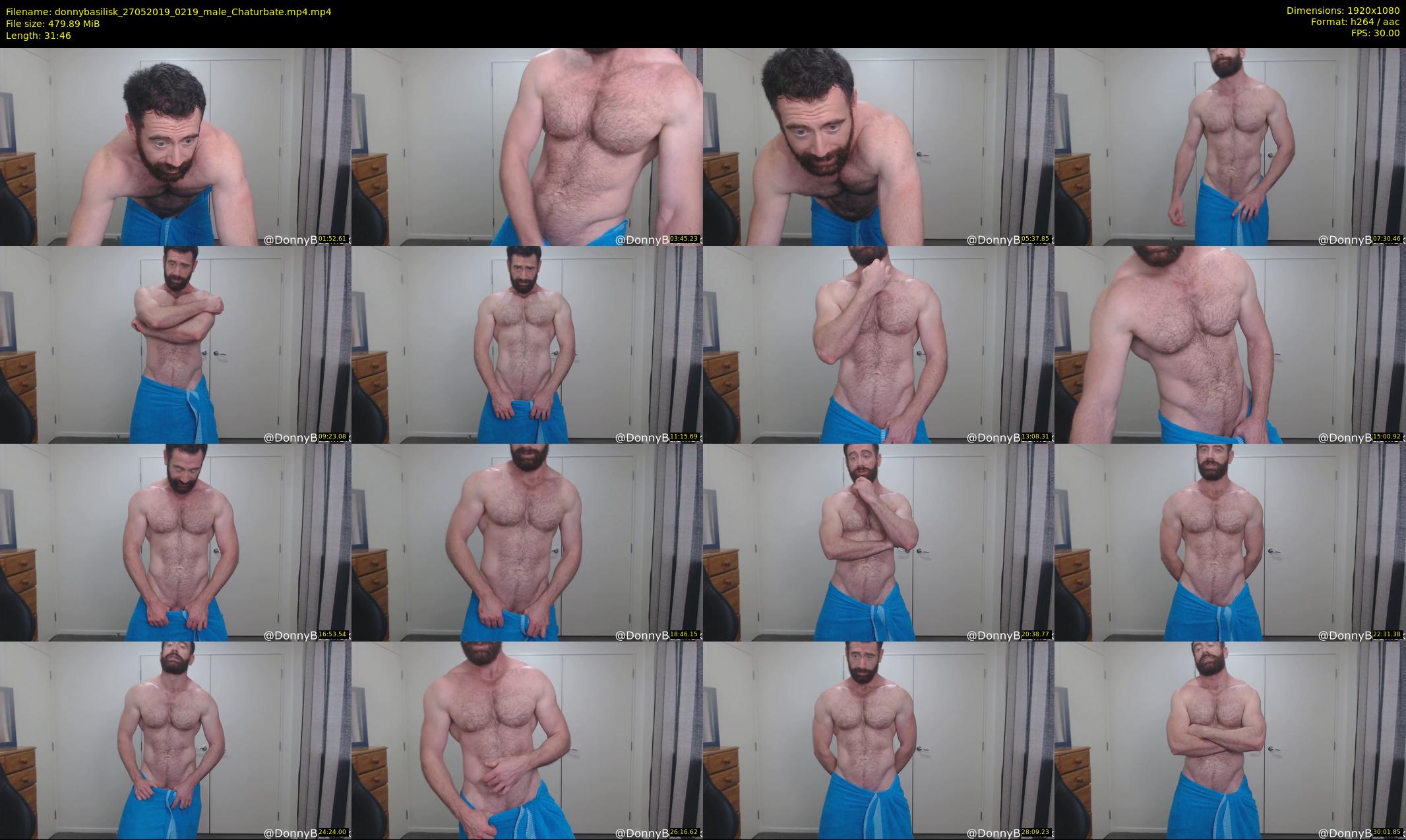 donnybasilisk — 32 minute Chaturbate male cam show recording, 1080p, May 27, 2019