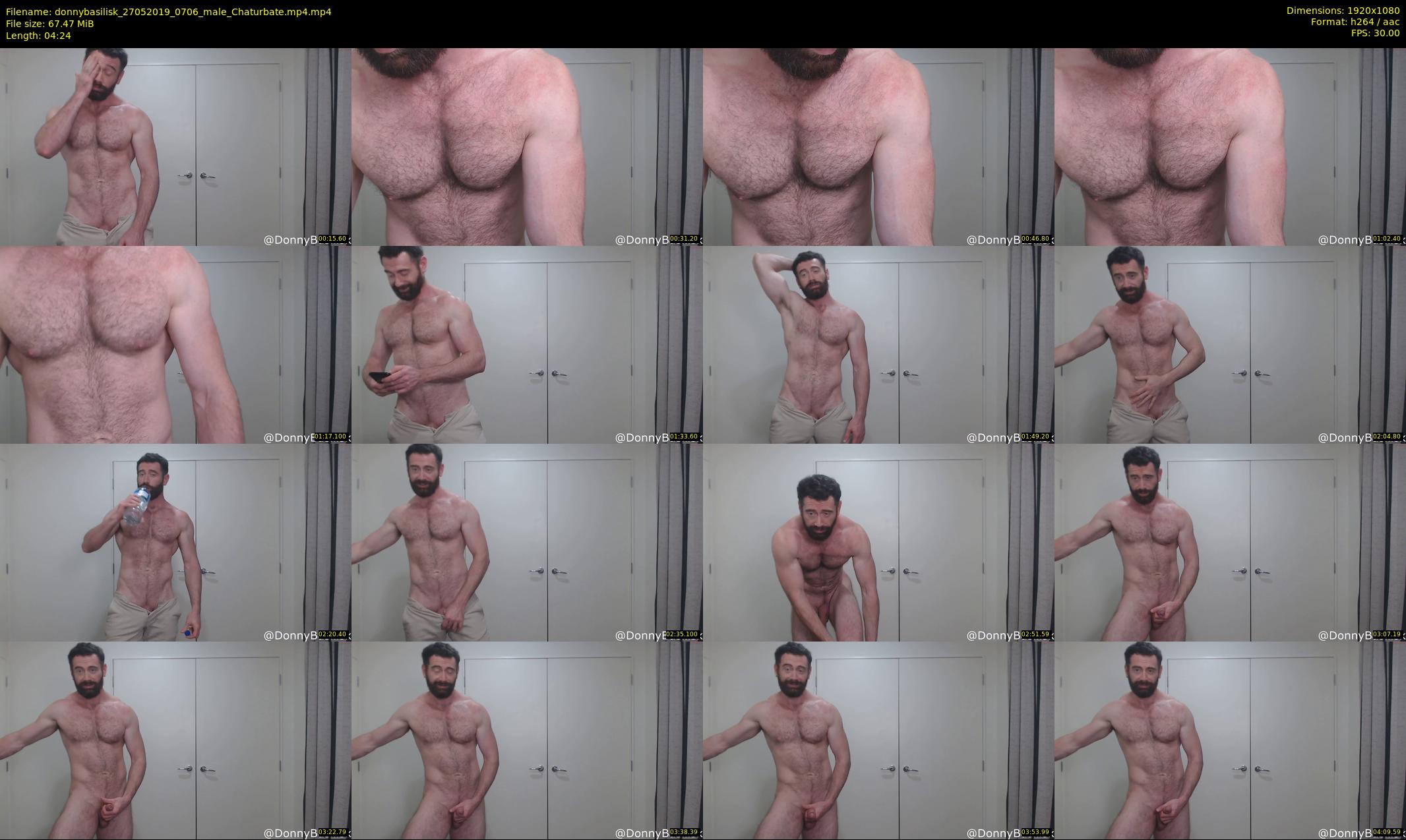 donnybasilisk — 5 minute Chaturbate male cam show recording, 1080p, May 27, 2019