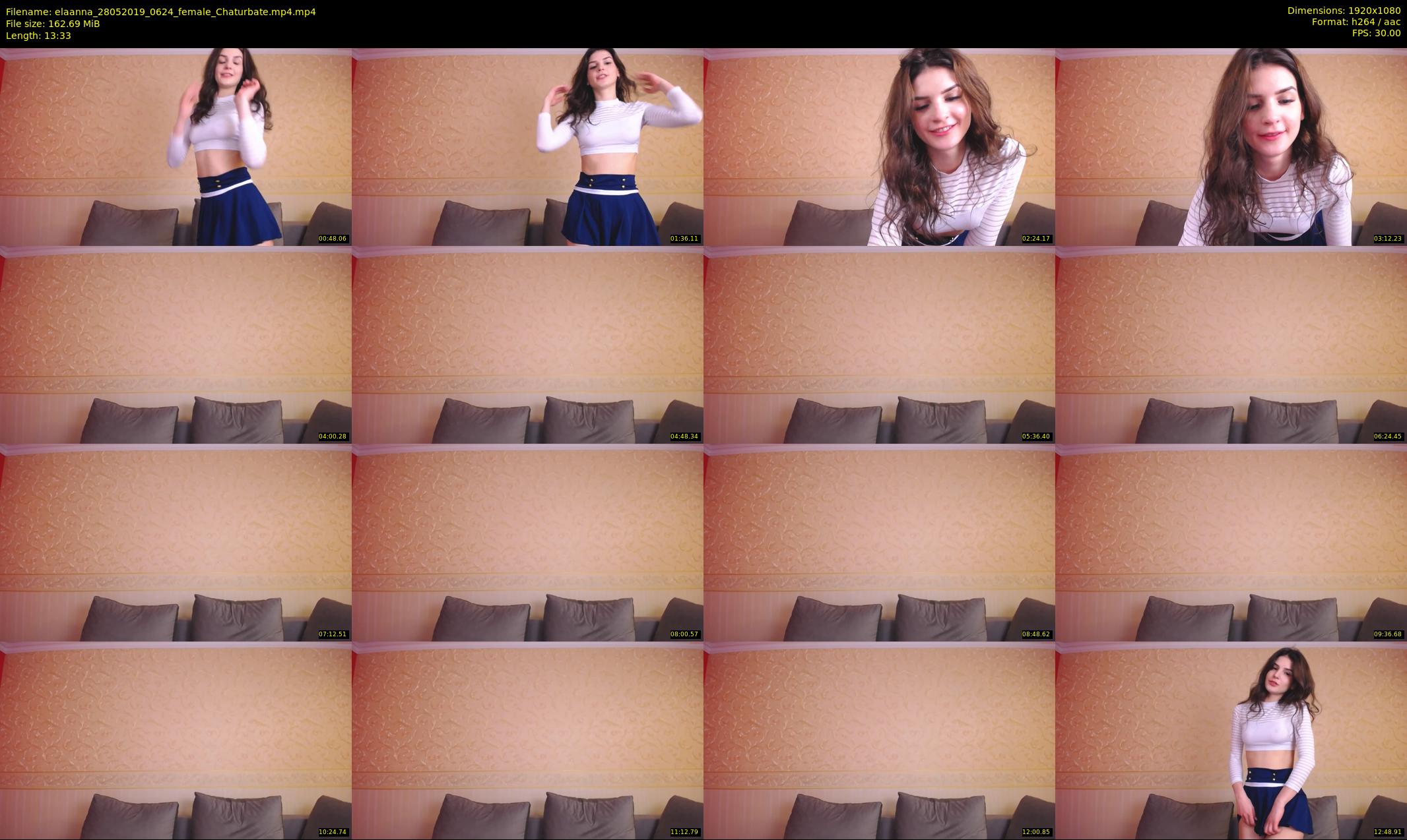 elaanna — 14 minute Chaturbate female cam show recording, 1080p, May 28, 2019