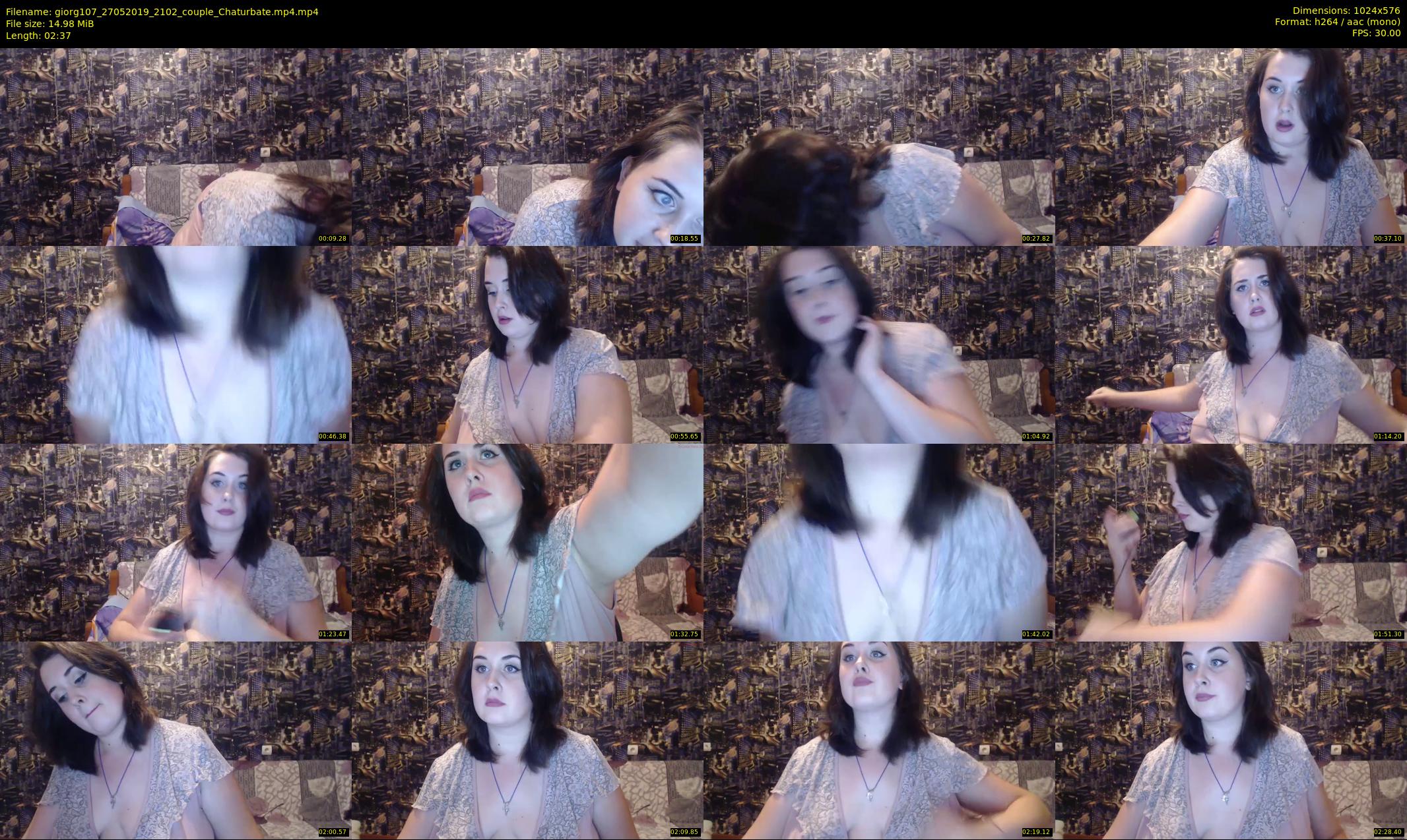 giorg107 — 3 minute Chaturbate couple cam show recording, 480p, May 27, 2019