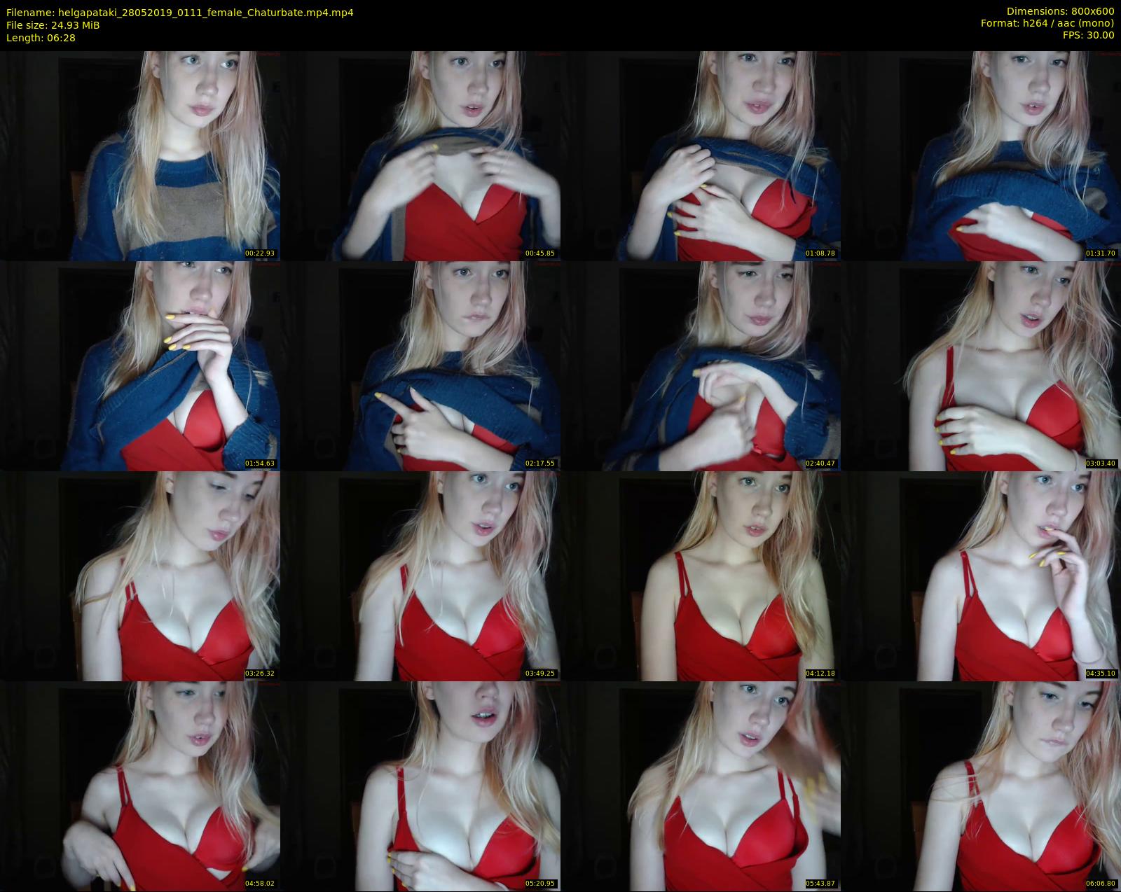 helgapataki — 7 minute Chaturbate female cam show recording, 480p, May 28, 2019