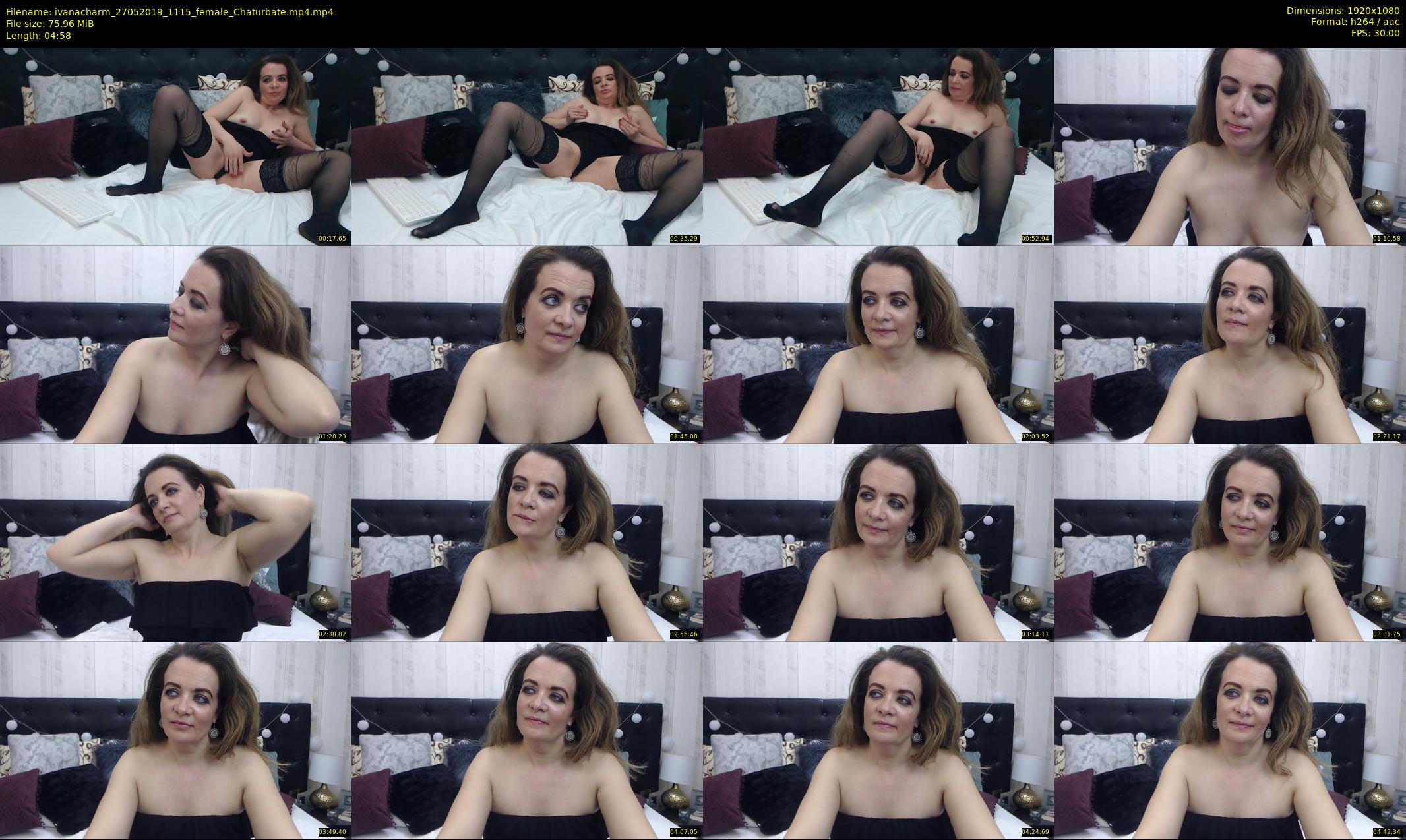 ivanacharm — 5 minute Chaturbate female cam show recording, 1080p, May 27, 2019