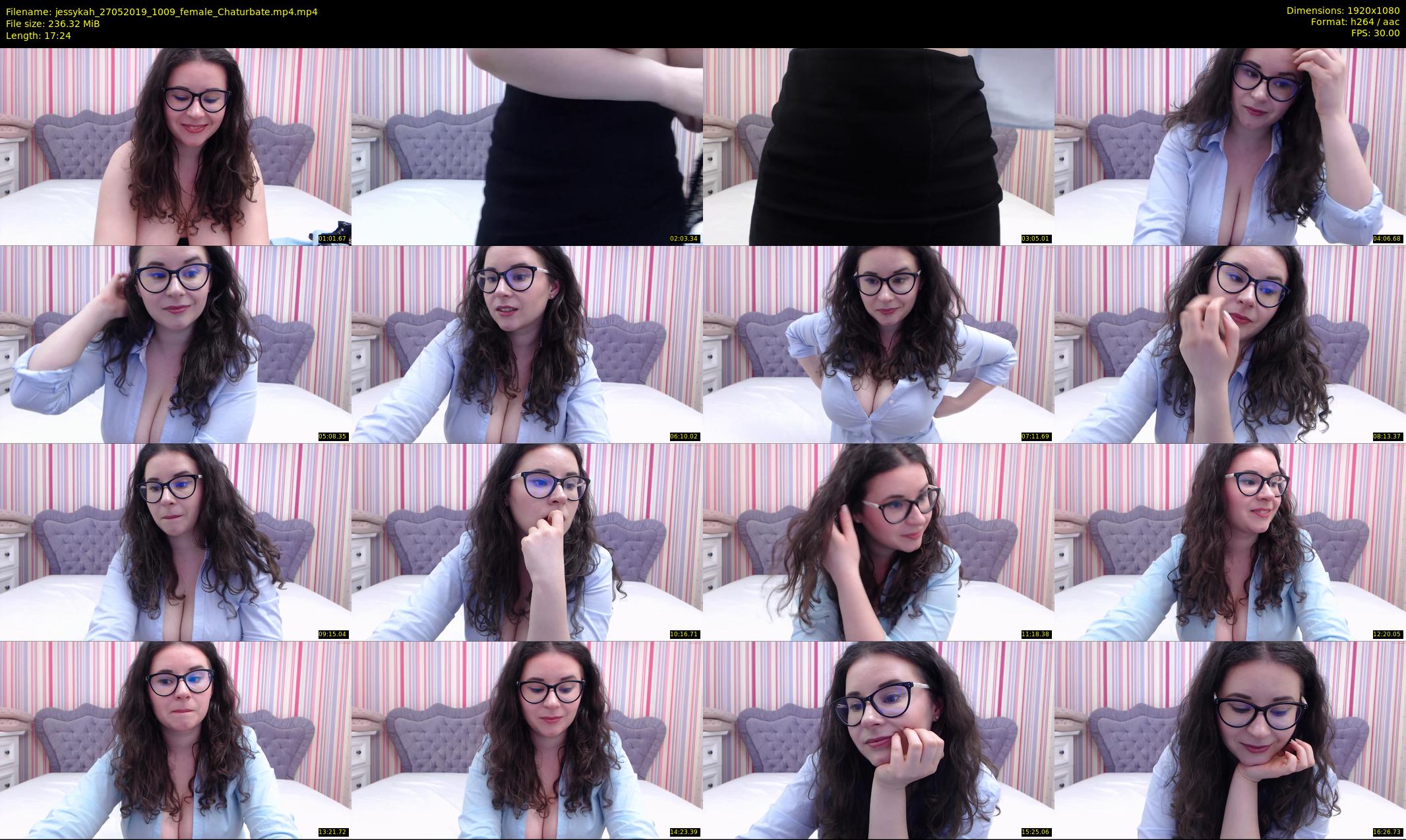 jessykah — 18 minute Chaturbate female cam show recording, 1080p, May 27, 2019