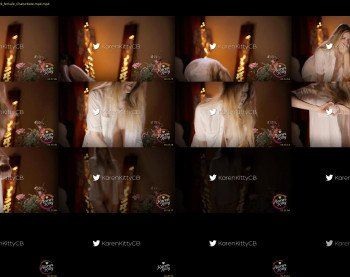 karenkitty — 3 minute Chaturbate female cam show recording, 720p, May 27, 2019