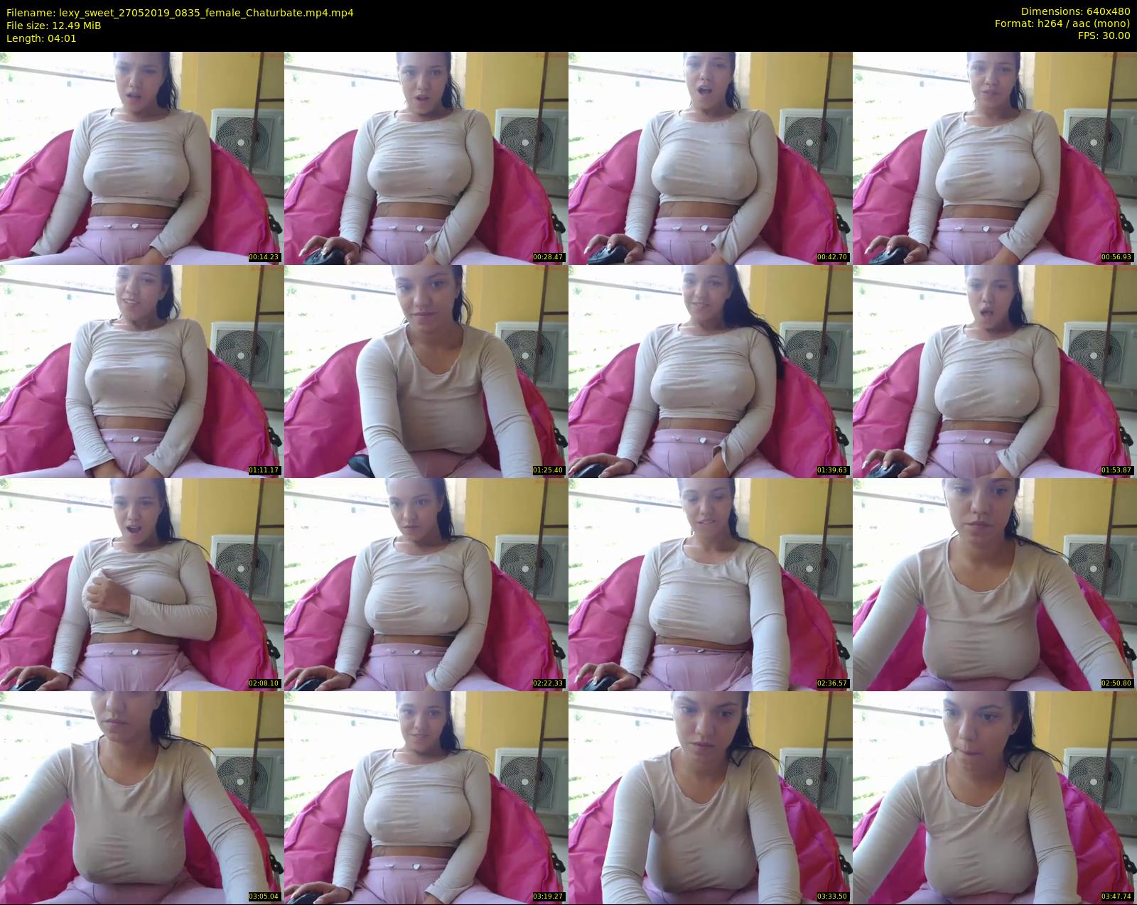 lexy_sweet — 5 minute Chaturbate female cam show recording, 480p, May 27, 2019