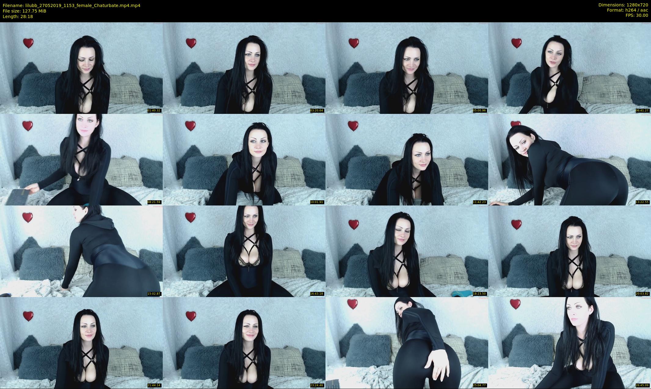 lilubb — 29 minute Chaturbate female cam show recording, 720p, May 27, 2019