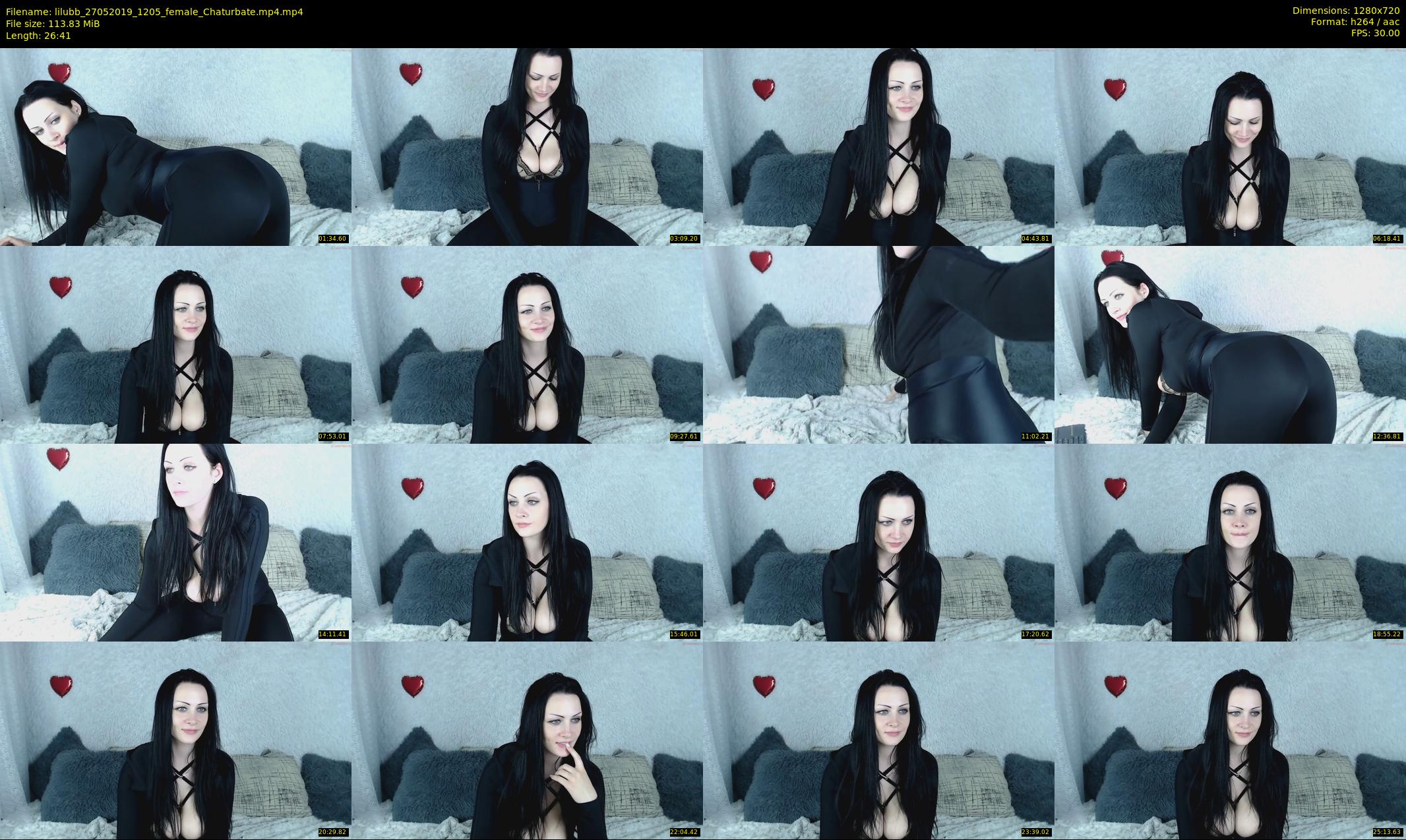 lilubb — 27 minute Chaturbate female cam show recording, 720p, May 27, 2019