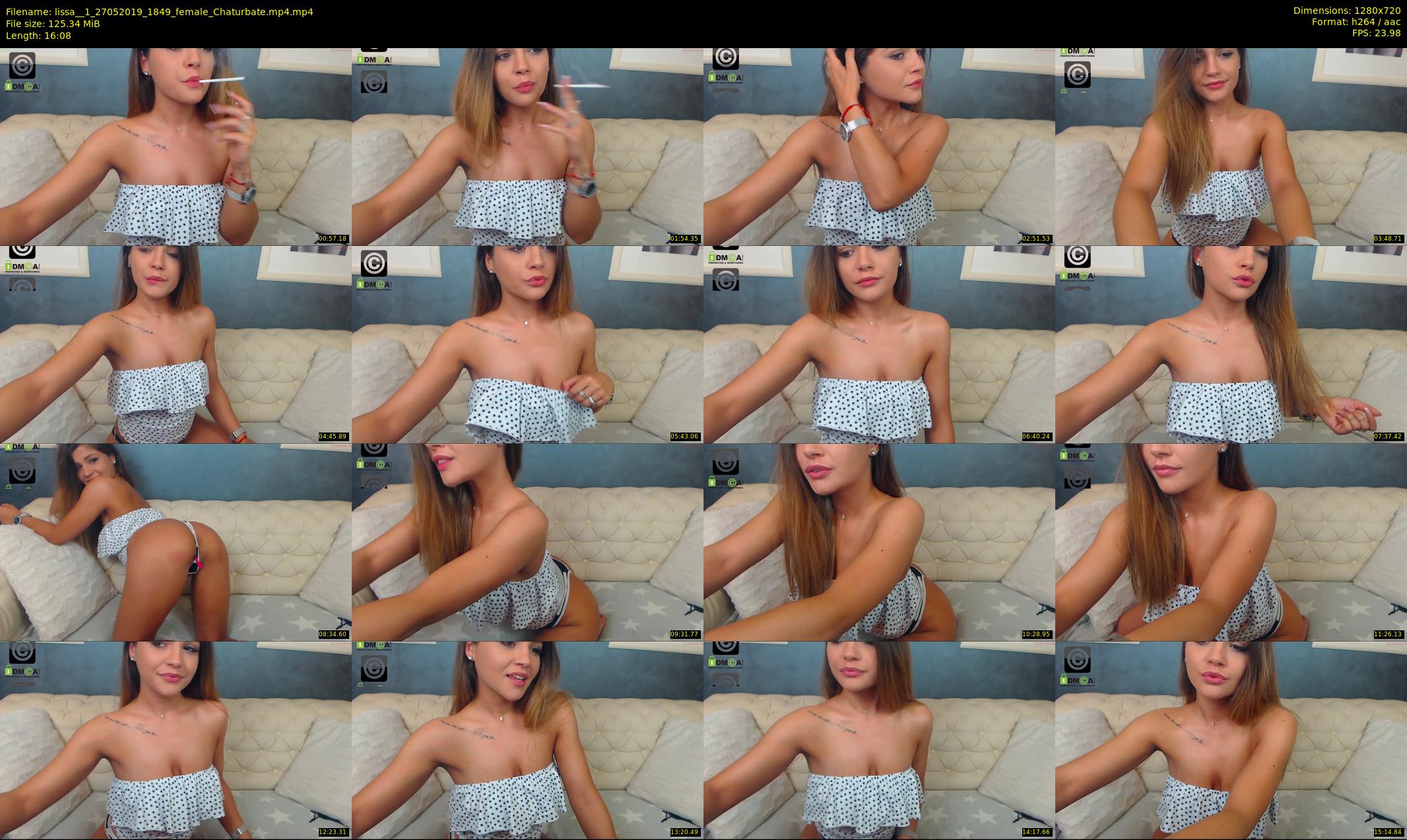 lissa__1 — 17 minute Chaturbate female cam show recording, 720p, May 27, 2019