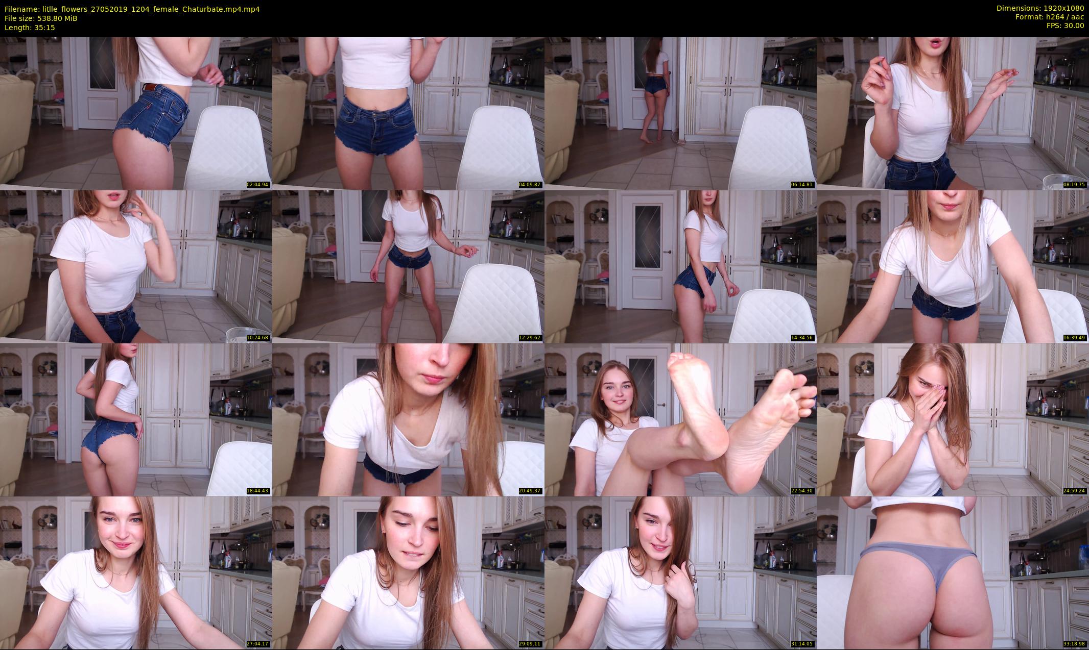 litlle_flowers — 36 minute Chaturbate female cam show recording, 1080p, May 27, 2019