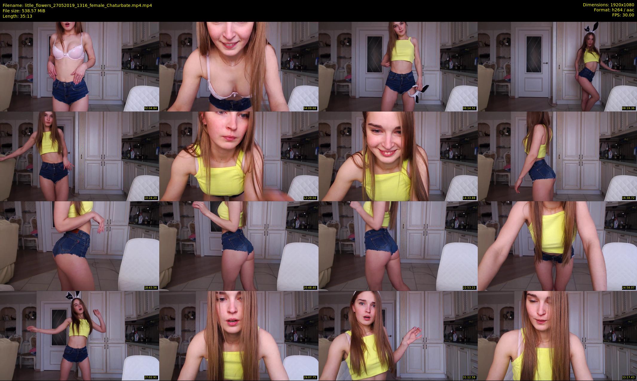 litlle_flowers — 36 minute Chaturbate female cam show recording, 1080p, May 27, 2019