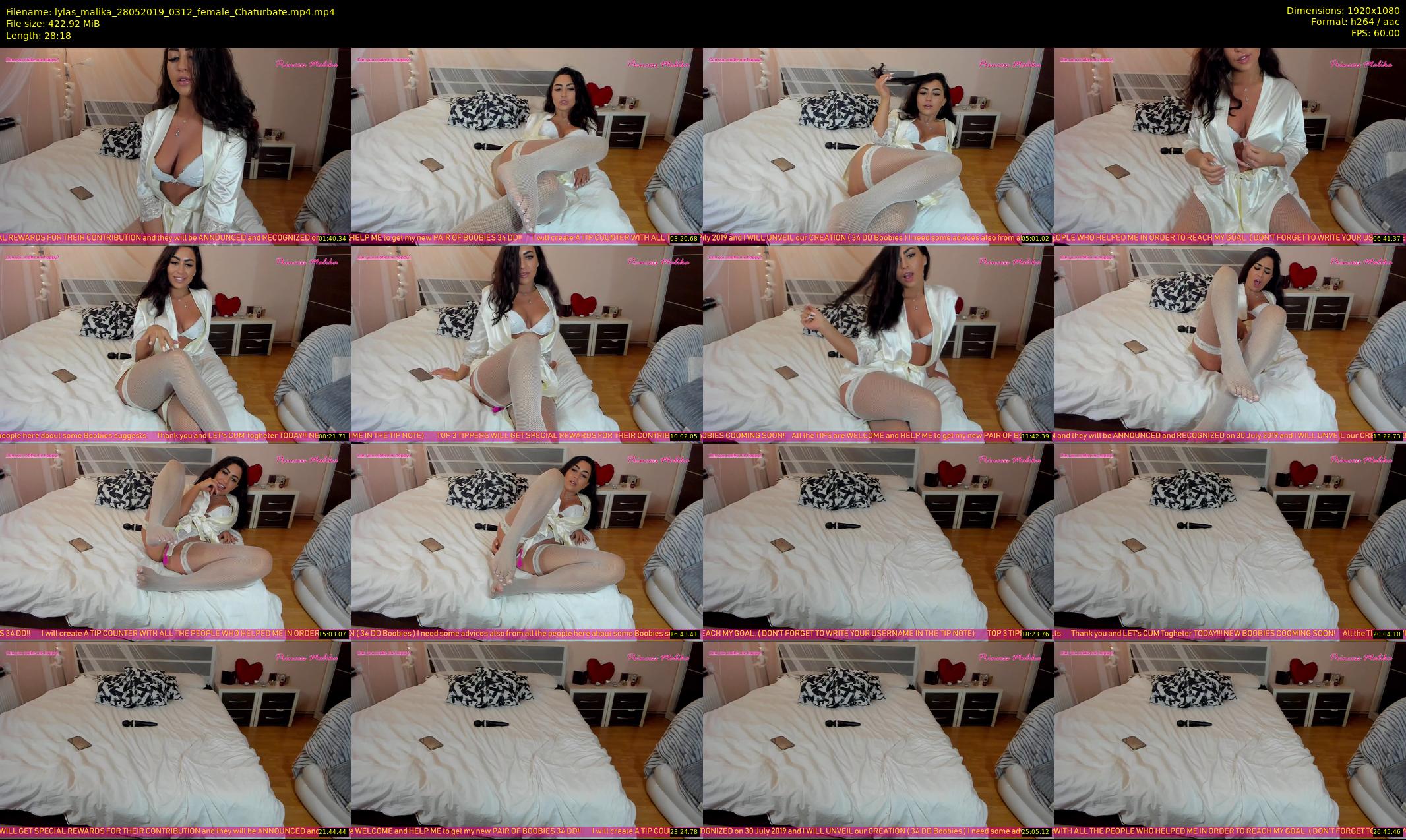lylas_malika — 29 minute Chaturbate female cam show recording, 1080p, May 28, 2019