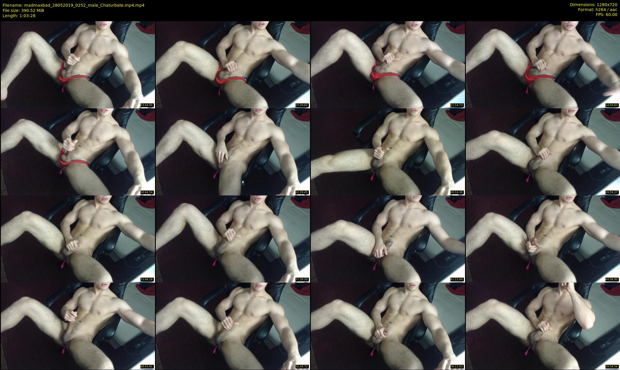 madmaxbad — 64 minute Chaturbate male cam show recording, 720p, May 28, 2019