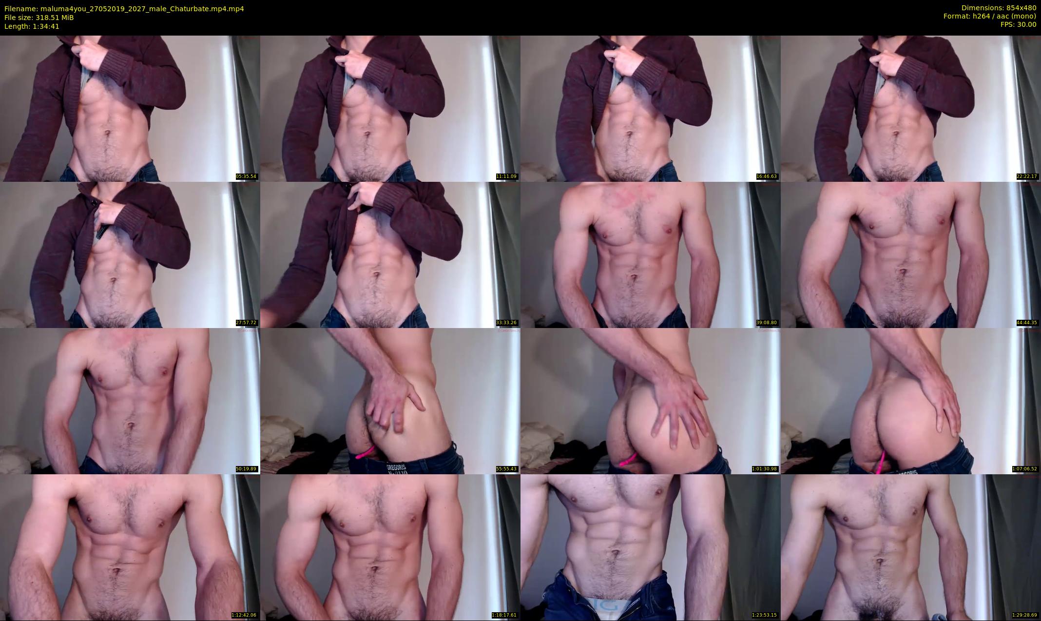 maluma4you — 95 minute Chaturbate male cam show recording, 480p, May 27, 2019