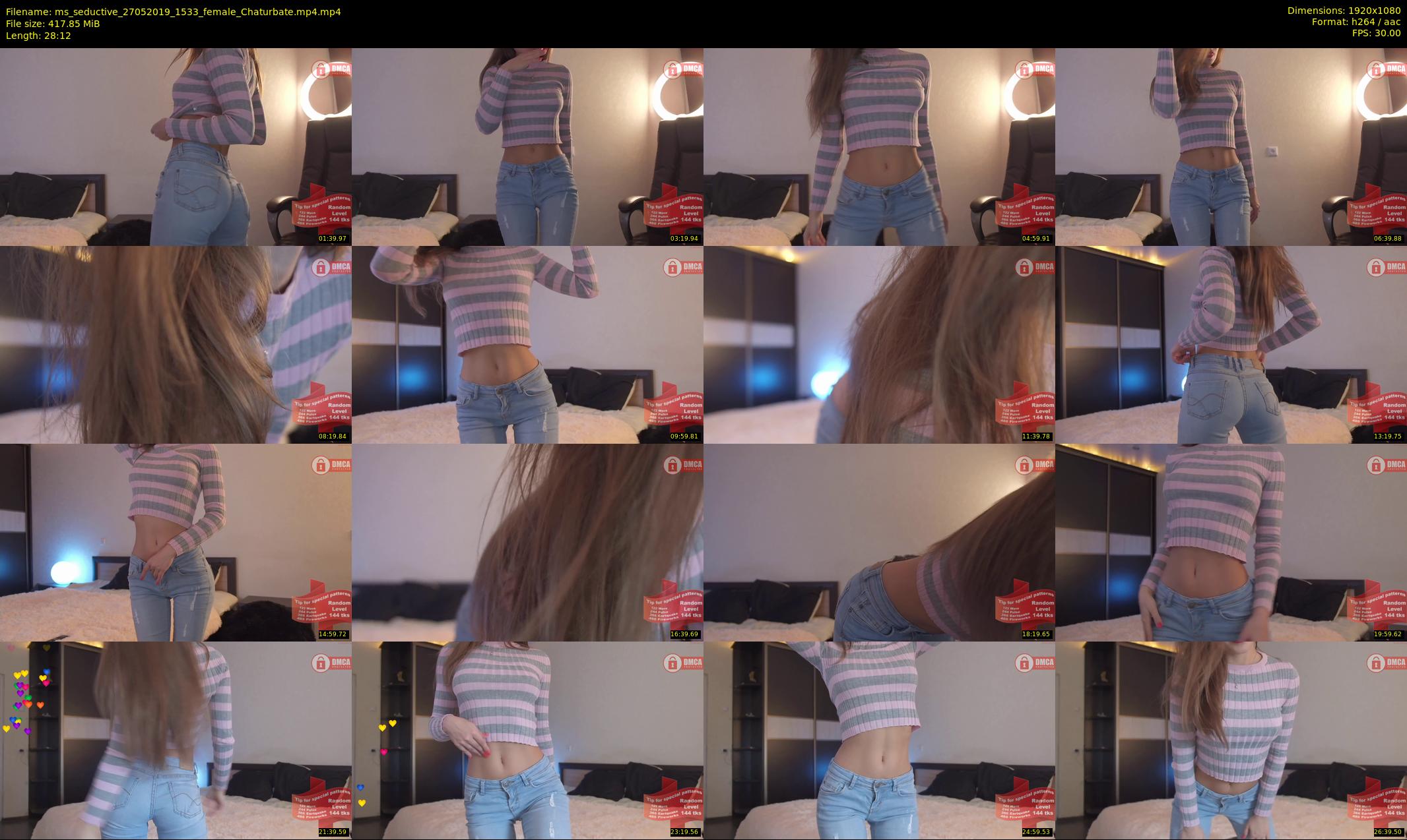 ms_seductive — 29 minute Chaturbate female cam show recording, 1080p, May 27, 2019