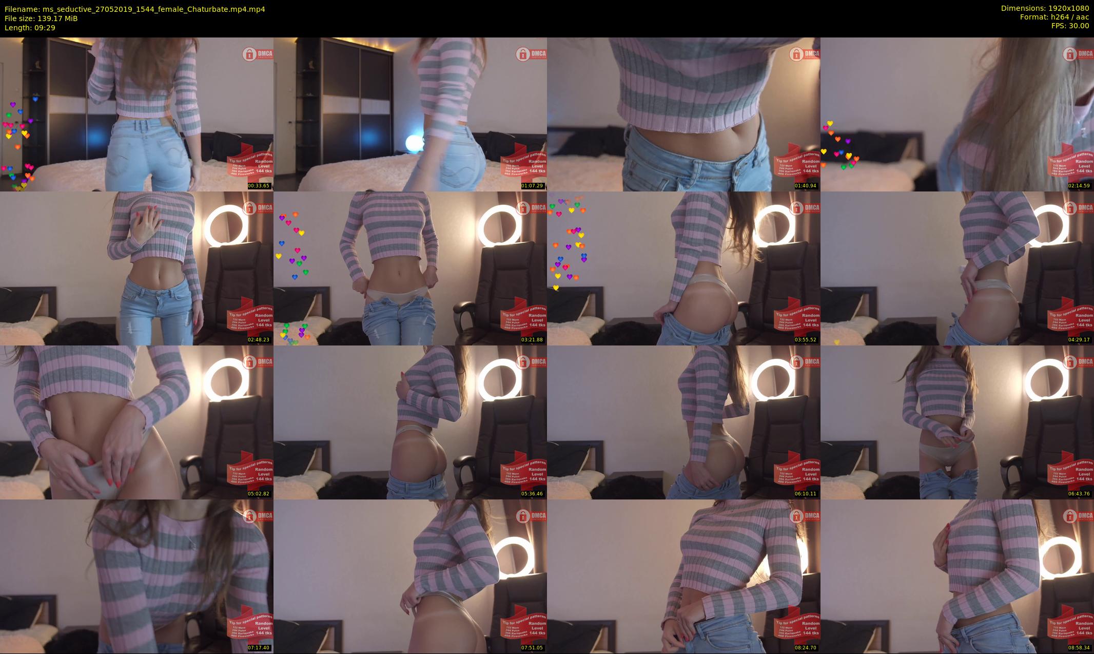 ms_seductive — 10 minute Chaturbate female cam show recording, 1080p, May 27, 2019