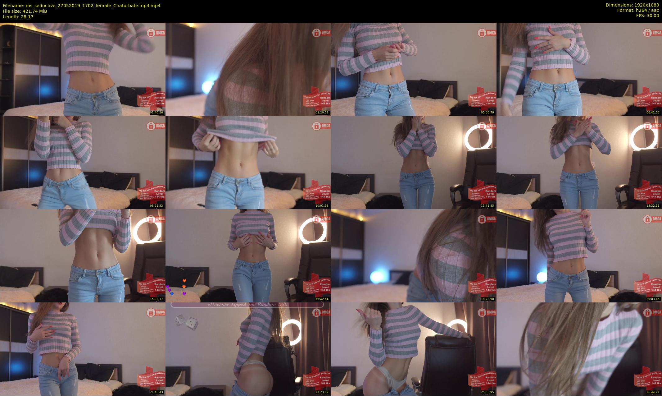 ms_seductive — 29 minute Chaturbate female cam show recording, 1080p, May 27, 2019