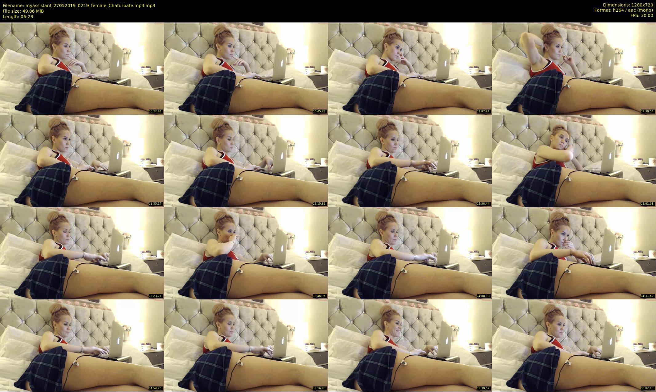 myassistant — 7 minute Chaturbate female cam show recording, 720p, May 27, 2019