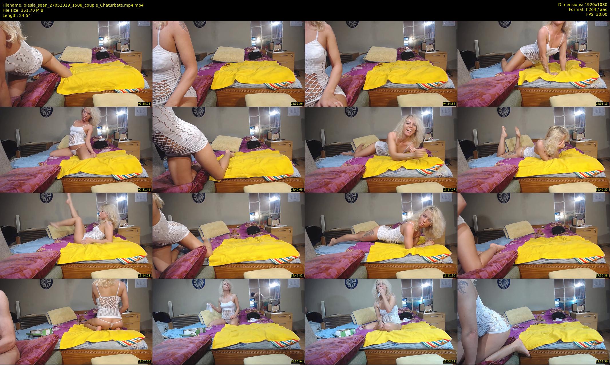 olesia_sean — 25 minute Chaturbate couple cam show recording, 1080p, May 27, 2019