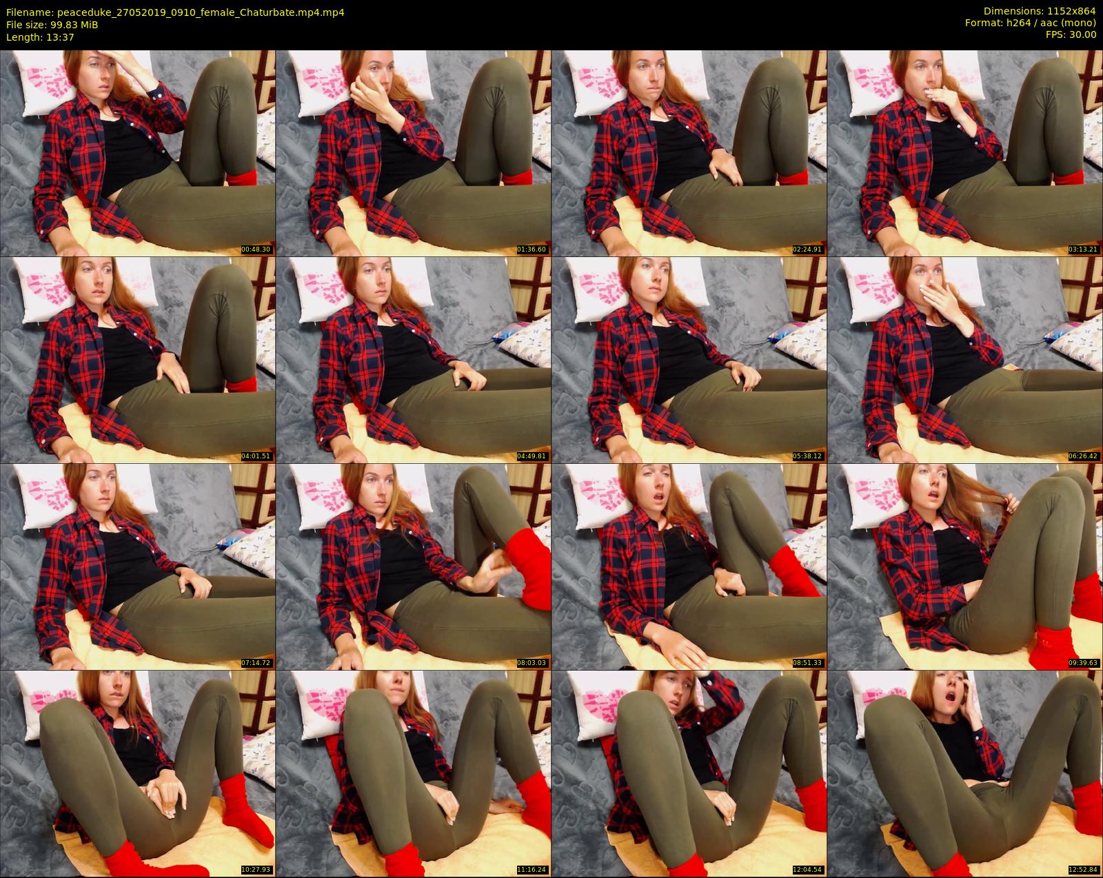 peaceduke — 14 minute Chaturbate female cam show recording, 720p, May 27, 2019
