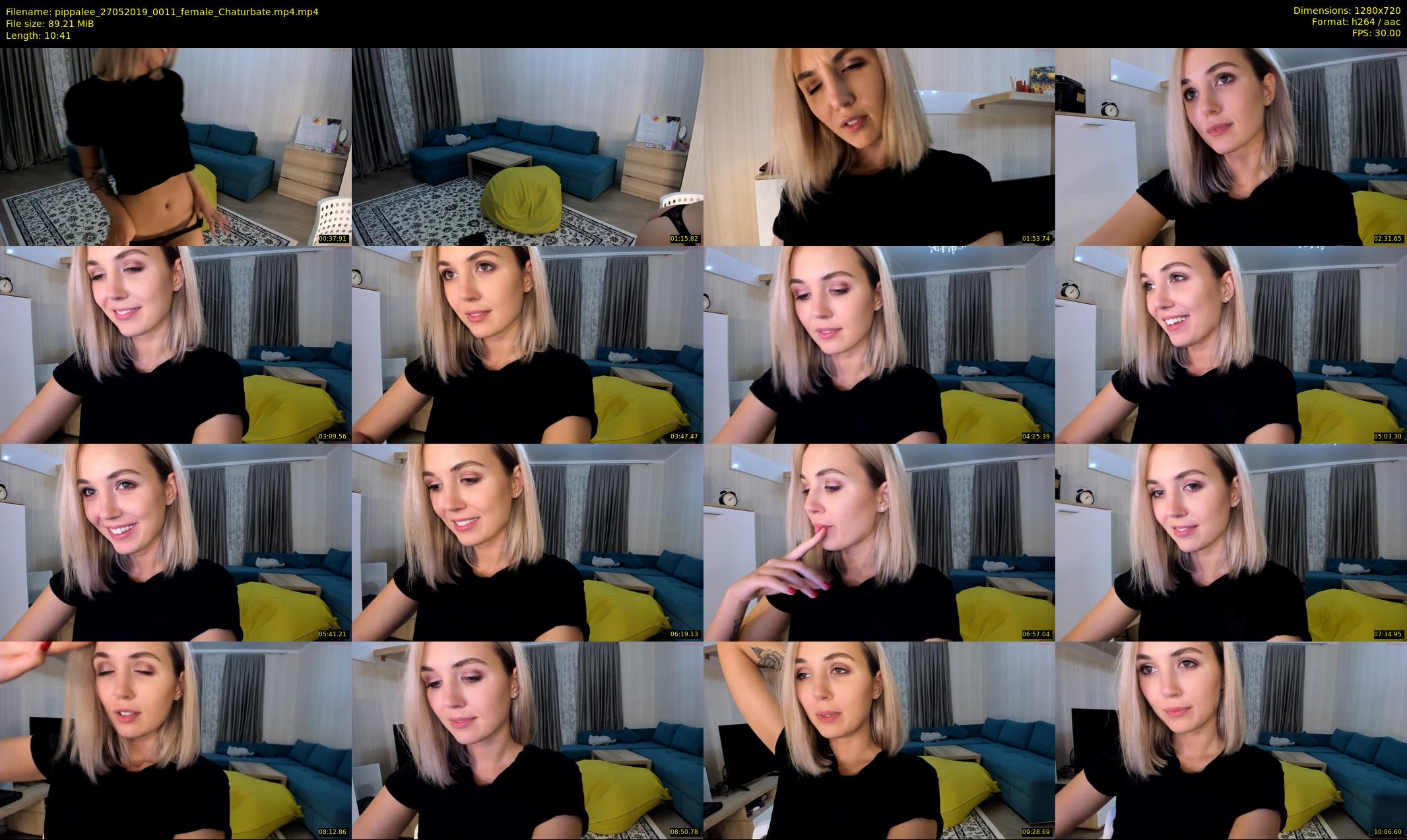 pippalee — 11 minute Chaturbate female cam show recording, 720p, May 27, 2019