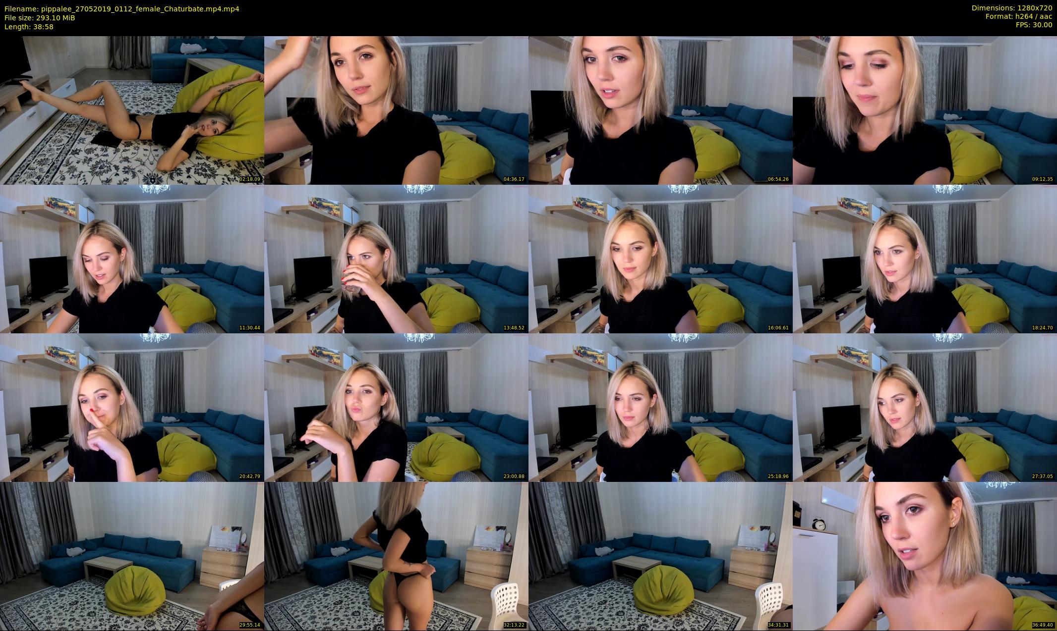 pippalee — 39 minute Chaturbate female cam show recording, 720p, May 27, 2019