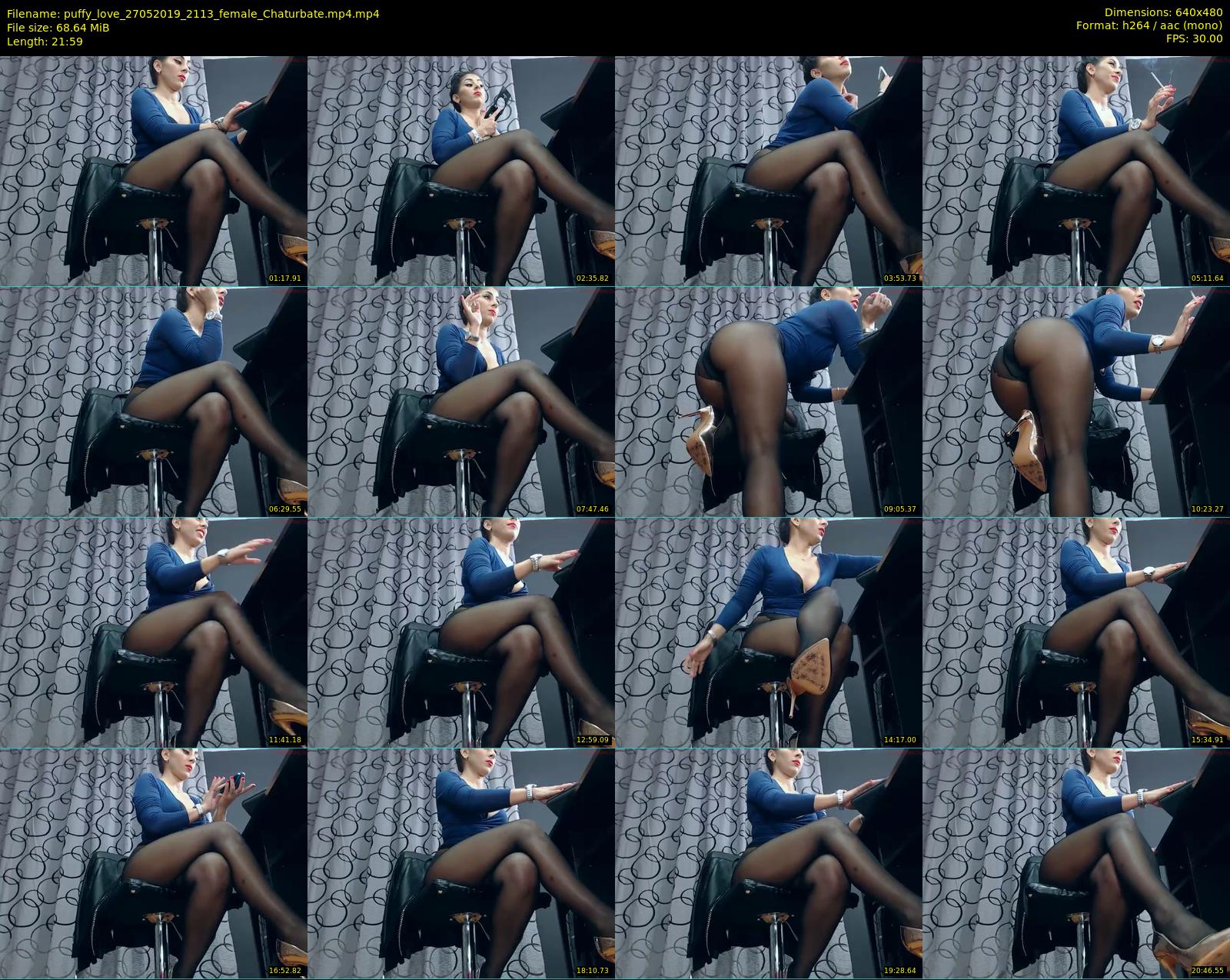 puffy_love — 22 minute Chaturbate female cam show recording, 480p, May 27, 2019
