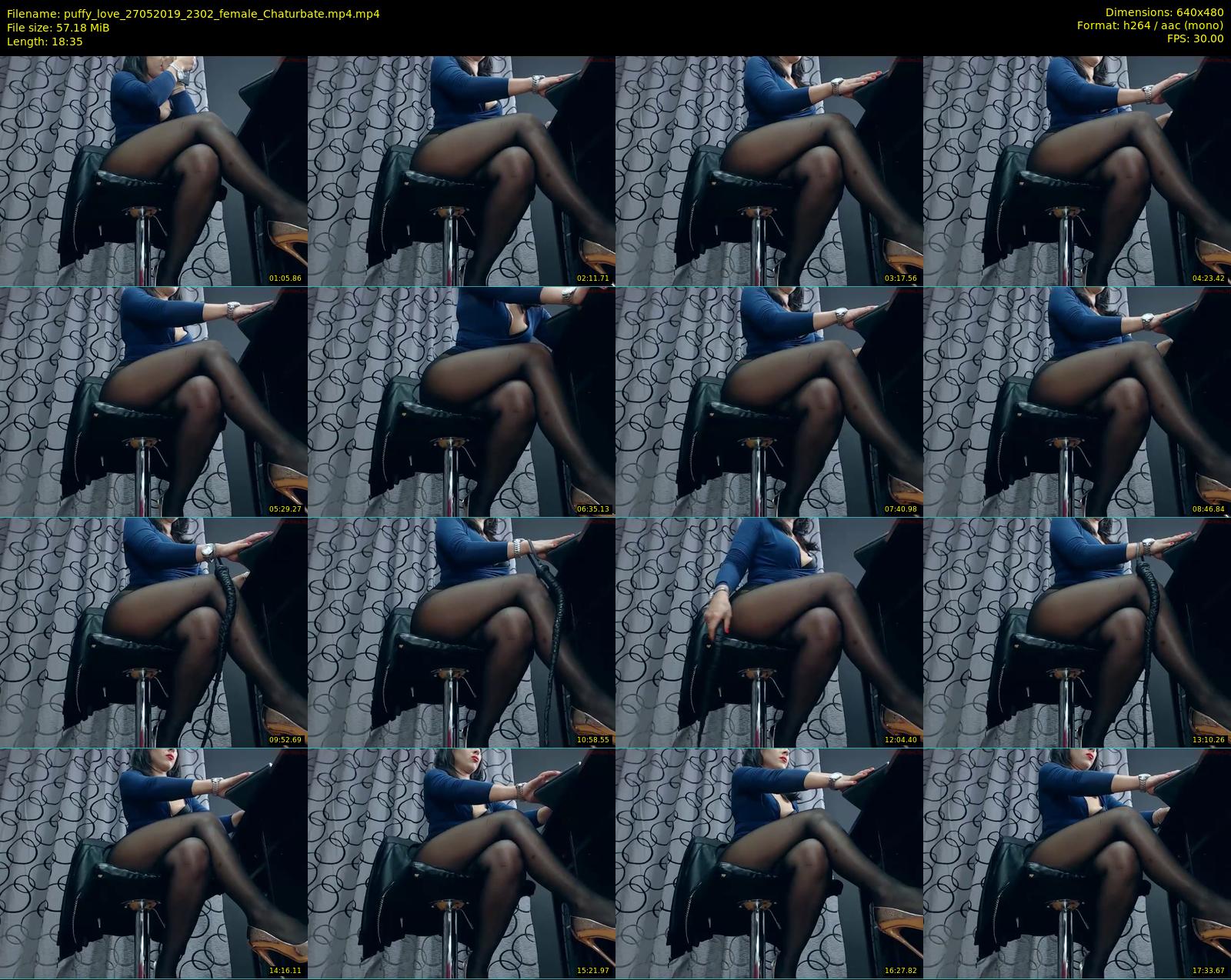 puffy_love — 19 minute Chaturbate female cam show recording, 480p, May 27, 2019