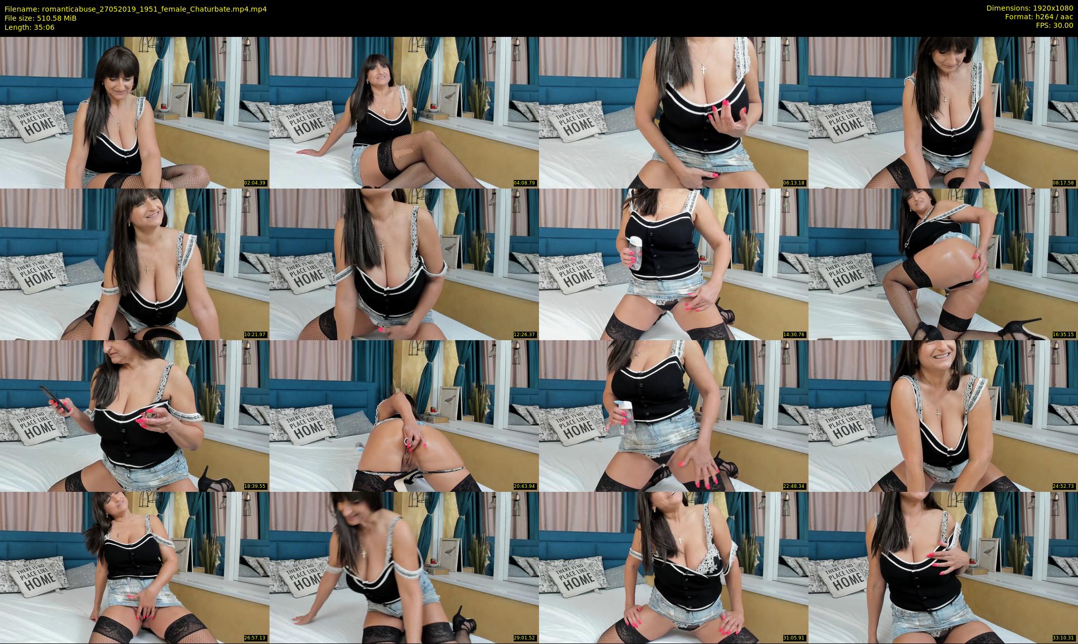 romanticabuse — 36 minute Chaturbate female cam show recording, 1080p, May 27, 2019